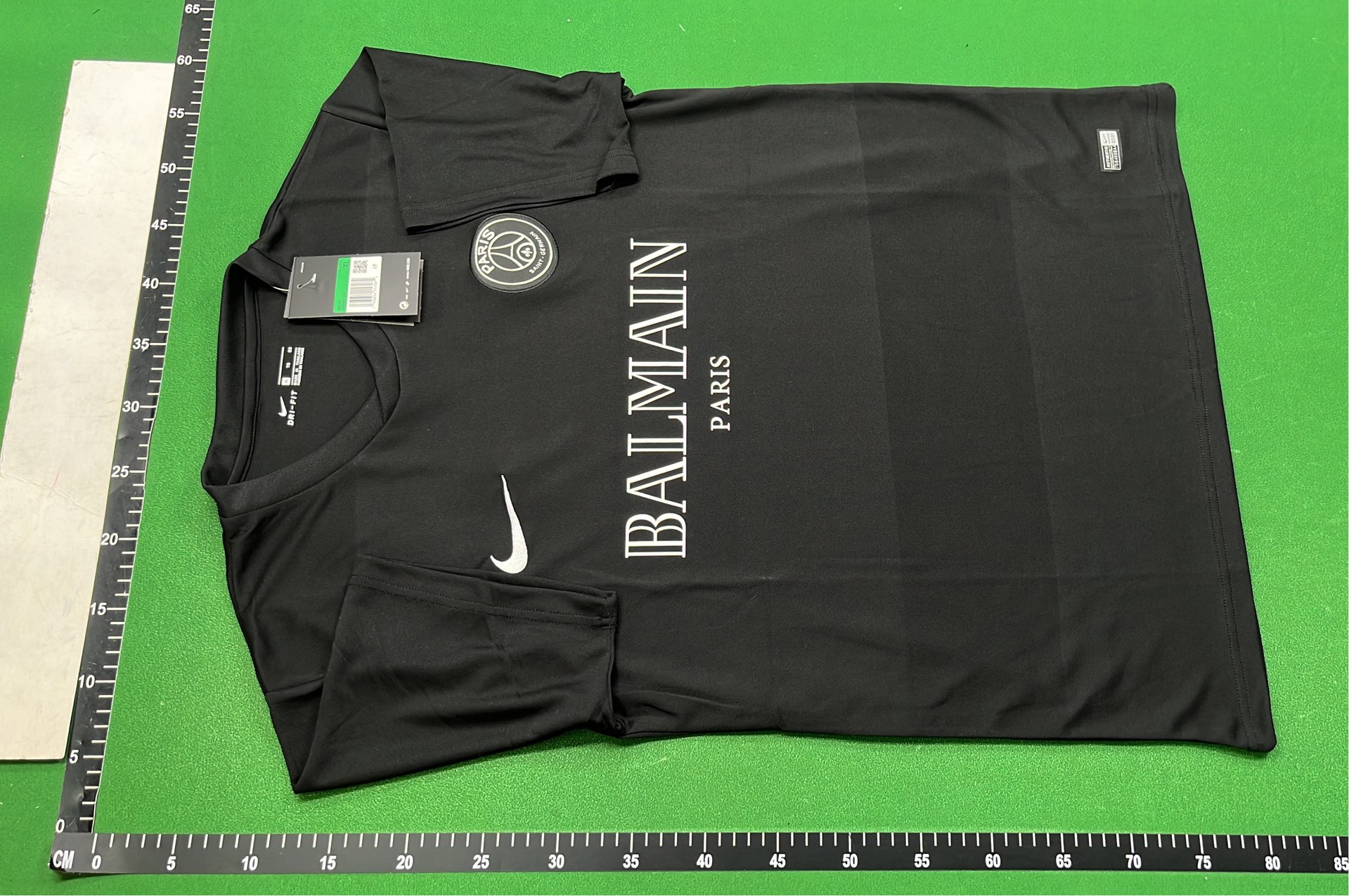 Nike PSG x Balmain Black T-Shirt