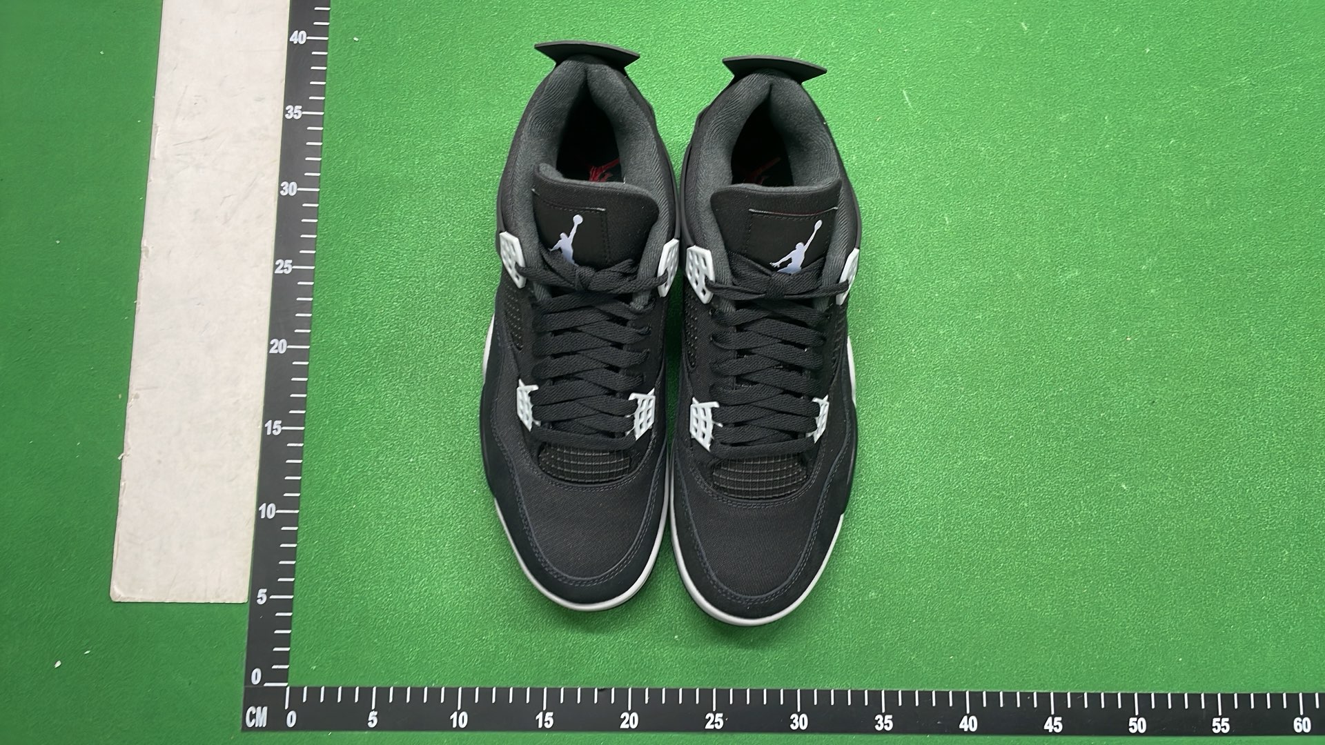 Air Jordan 4 Black All-Black Sneakers Men's Basketball Shoes