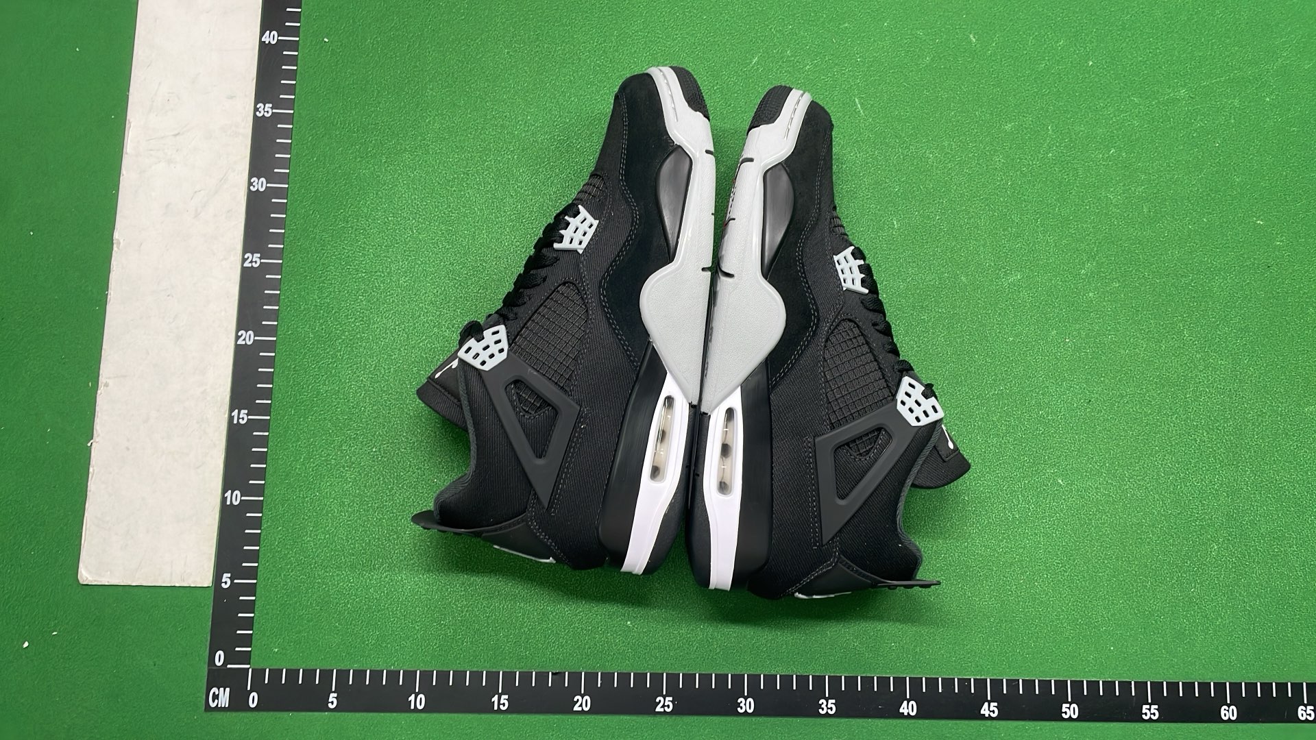 Air Jordan 4 Black All-Black Sneakers Men's Basketball Shoes