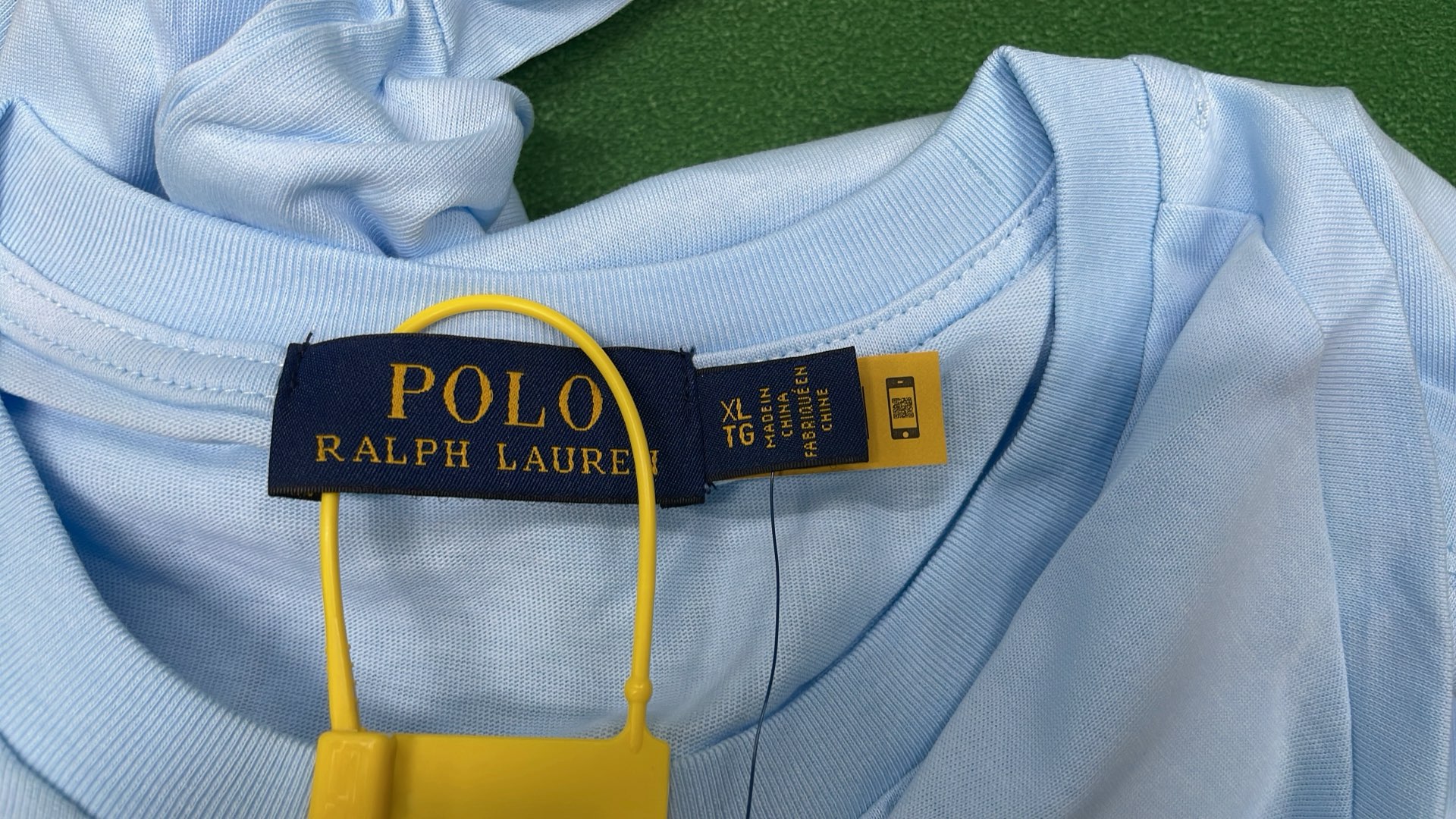 Men's Black Polo T-Shirt with Red Pony Logo