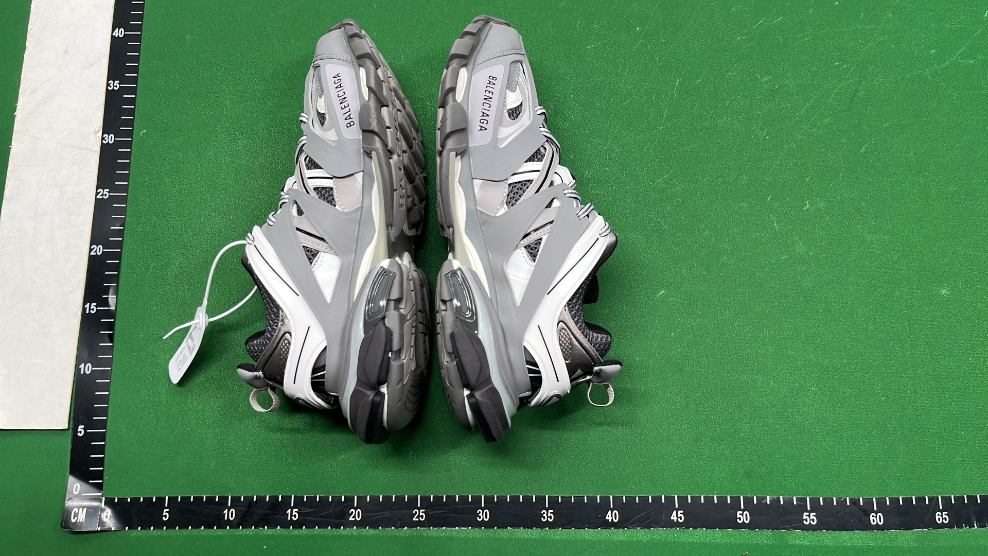 Balenciaga Black LED Sneakers with Transparent Sole