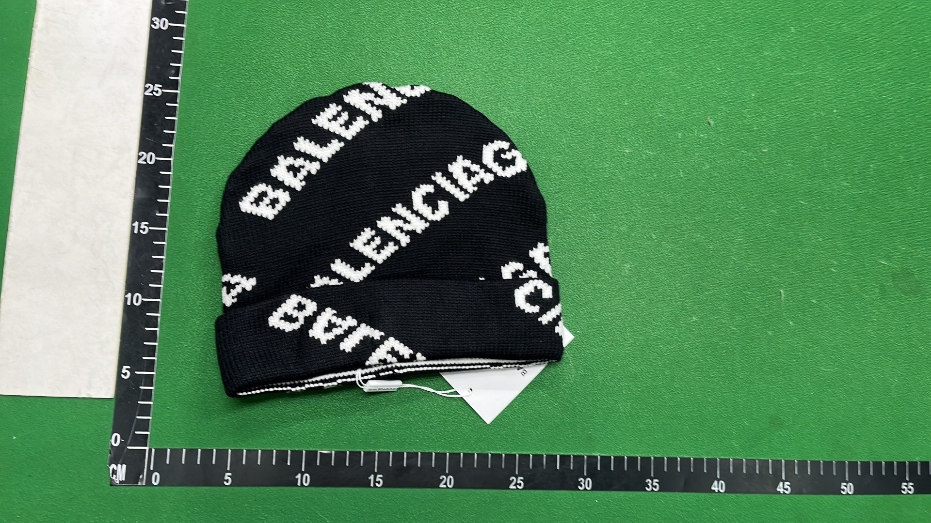 Balenciaga Logo Knit Beanie Hat