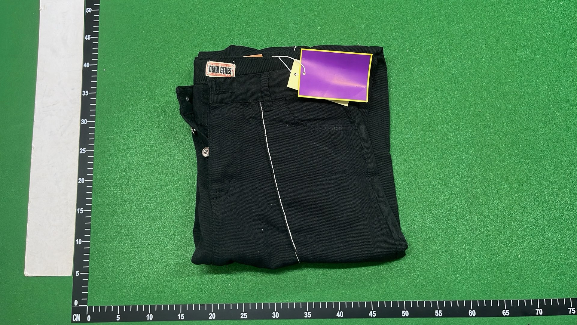 CLOT x fragment design Denim Pants with Unique Back Patches
