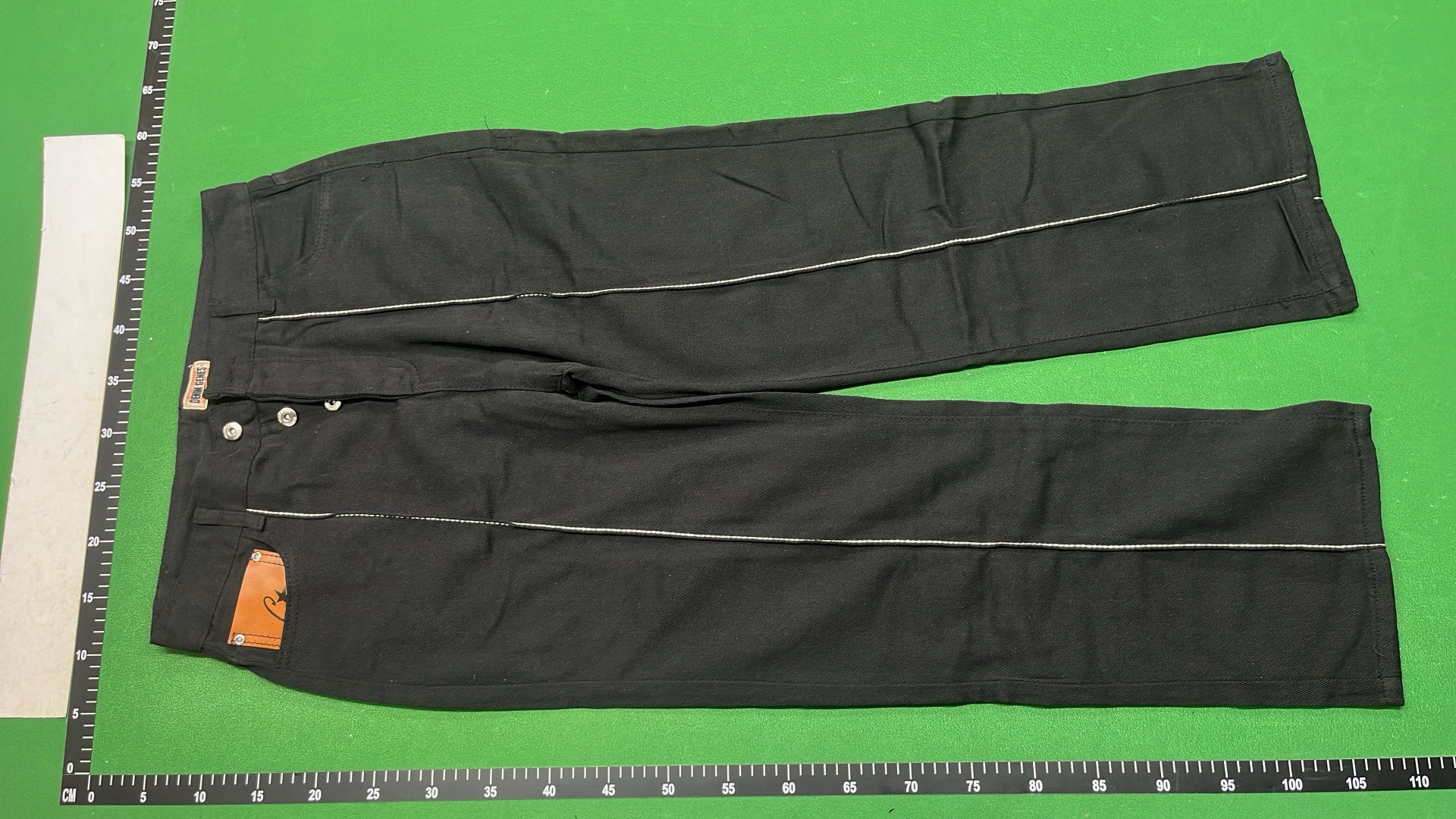 CLOT x fragment design Denim Pants with Unique Back Patches