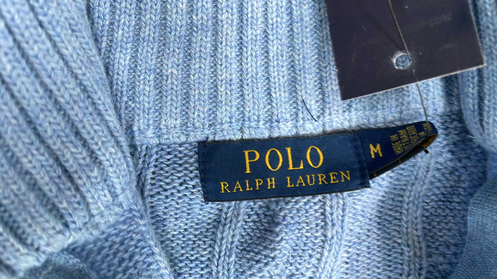 Men's Cable Knit Quarter-Zip Sweater - Classic Fit