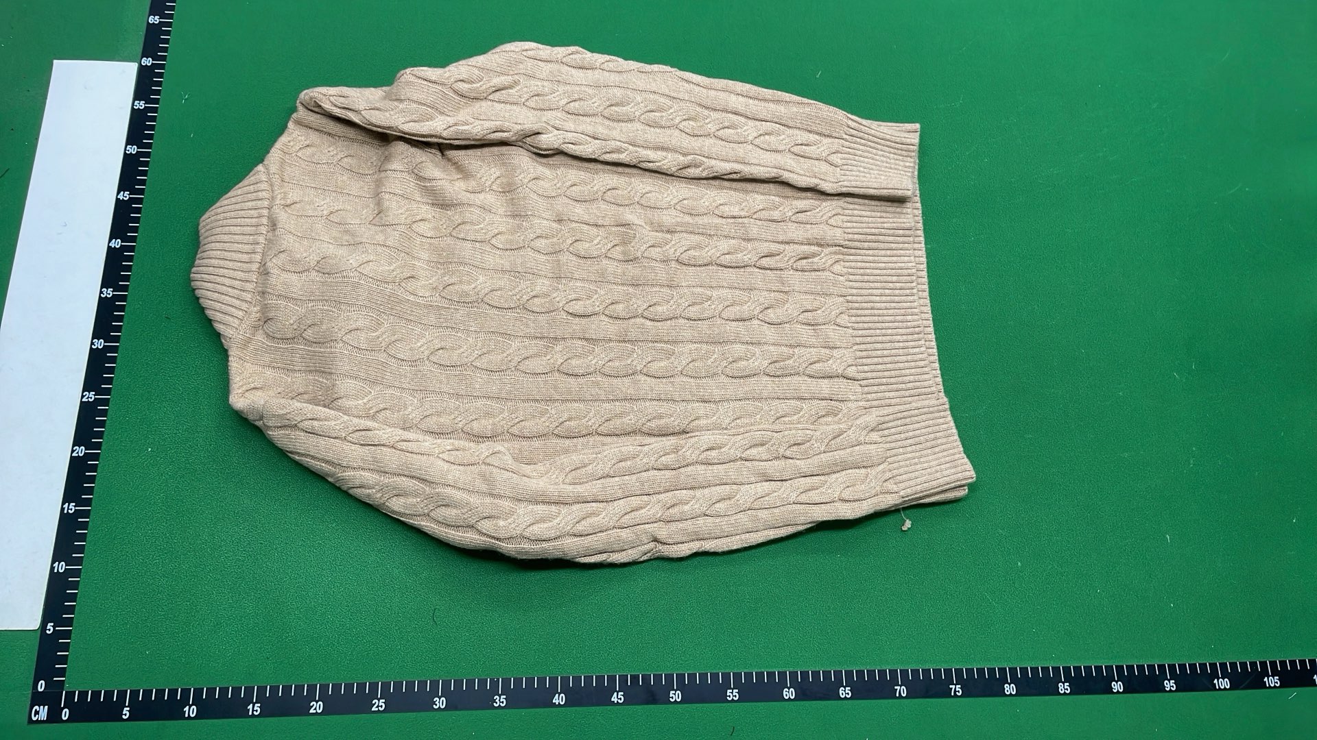 Men's Cable Knit Quarter-Zip Sweater - Classic Fit