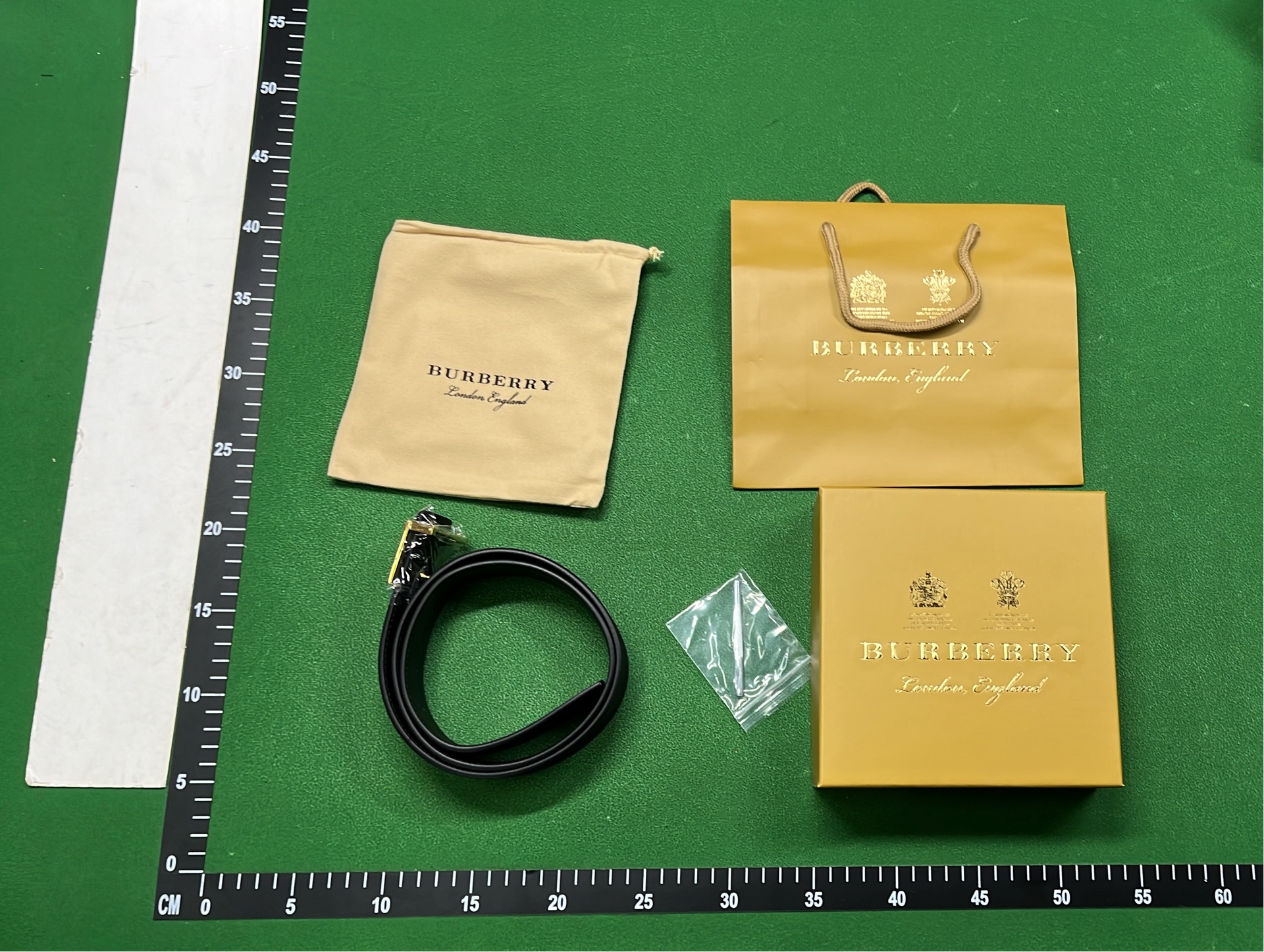 Burberry Monogram Belt for Men and Women