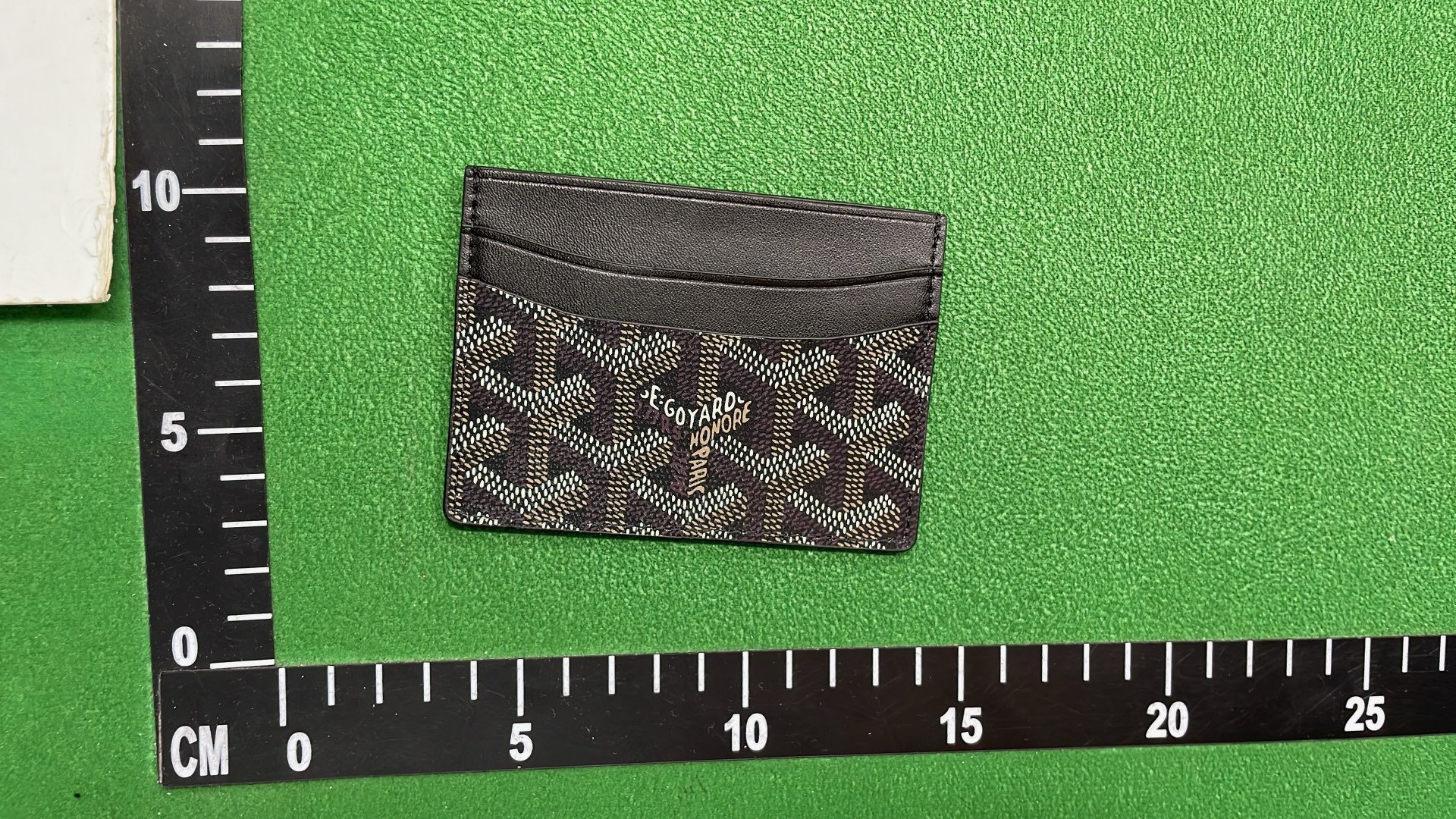 Goyard Card Holder with Signature Canvas