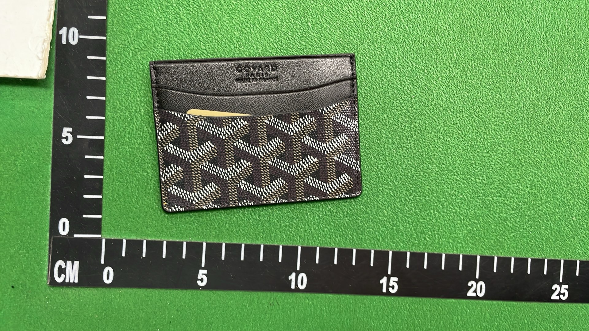 Goyard Card Holder with Signature Canvas