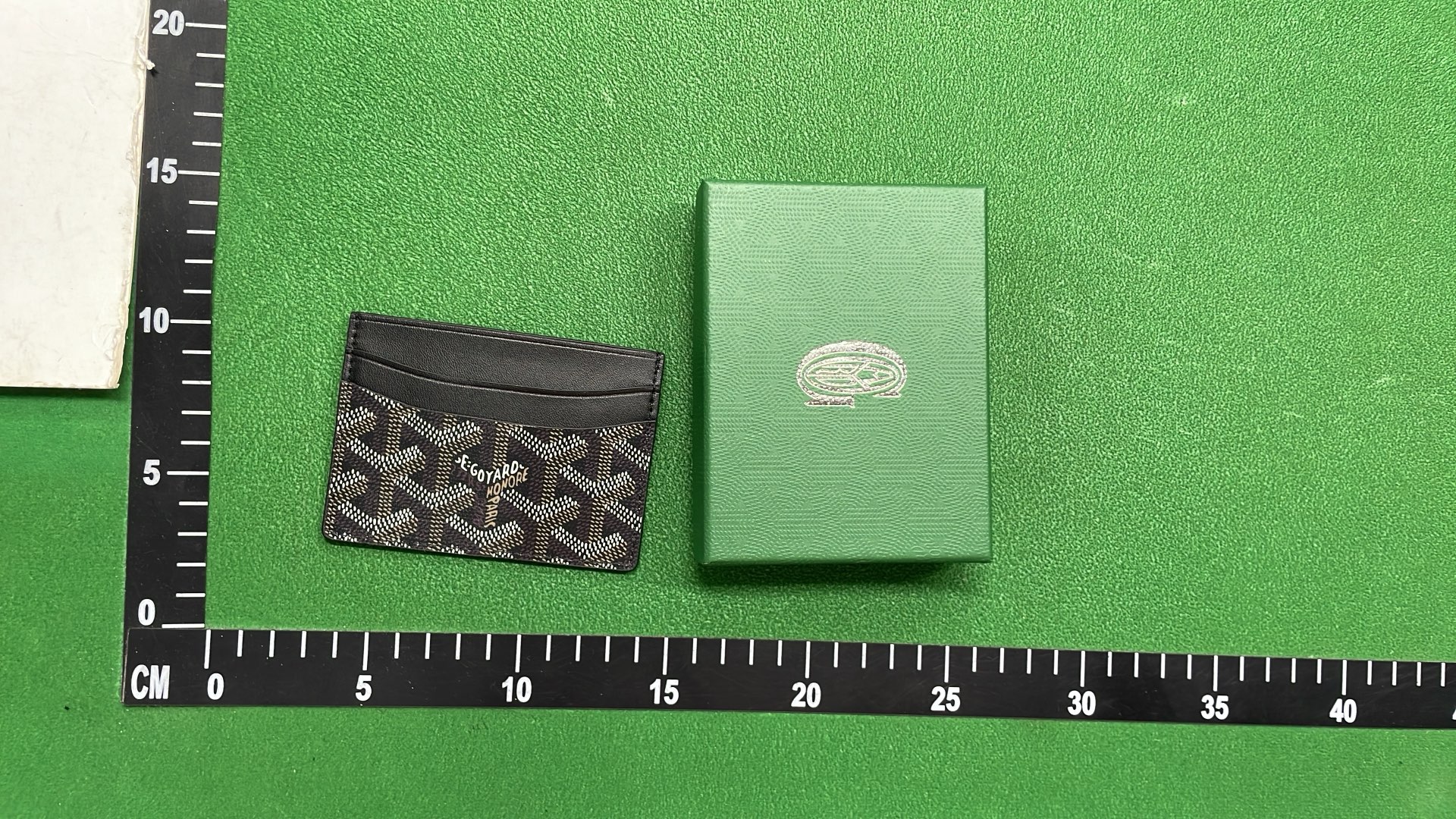 Goyard Card Holder with Signature Canvas