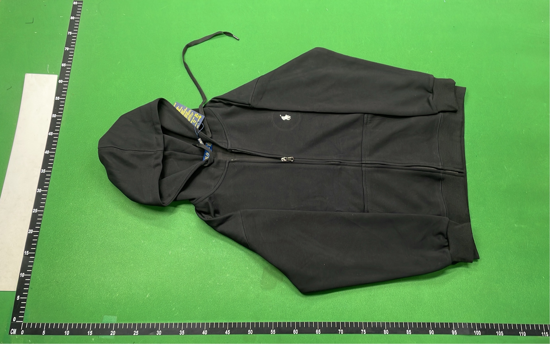 Gray Cotton Jogger Pants with Pony Logo