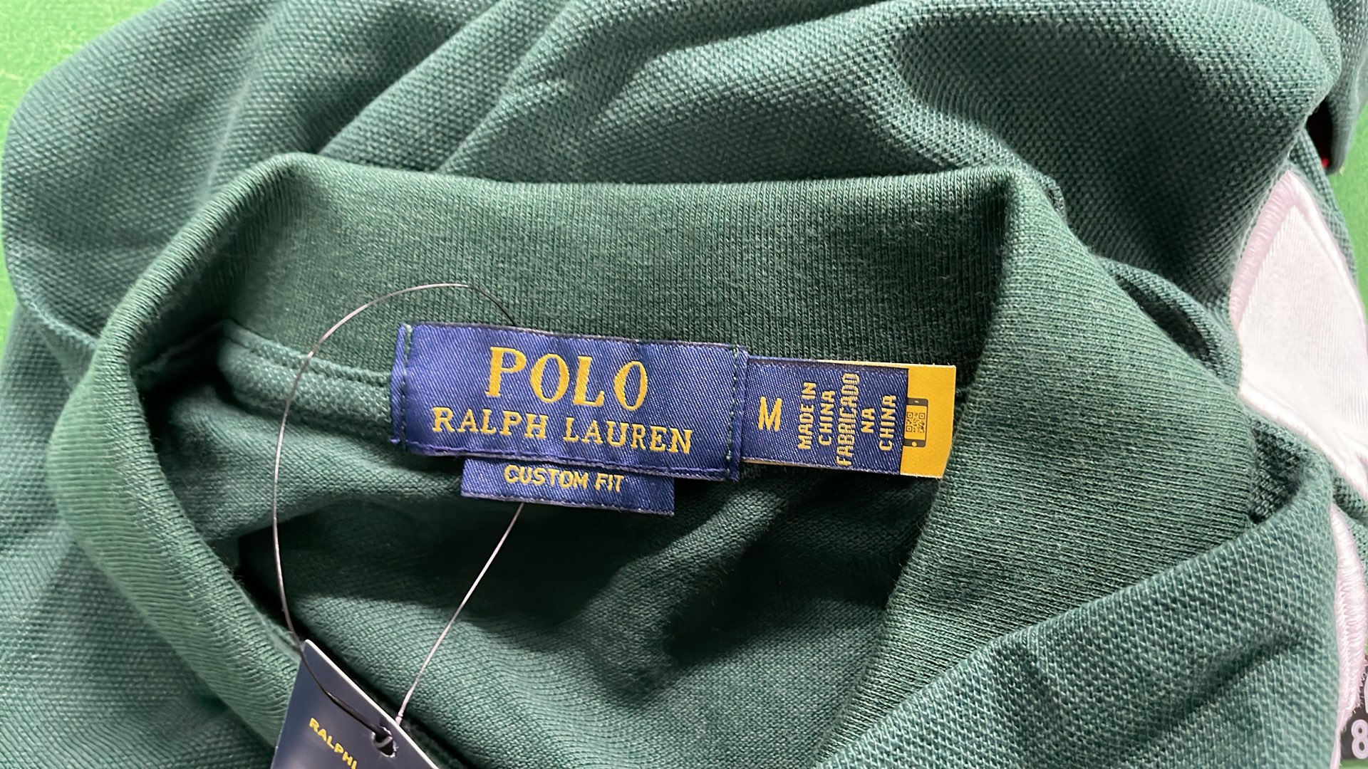Dubai Polo Shirt with Big Pony Logo and UAE Crest