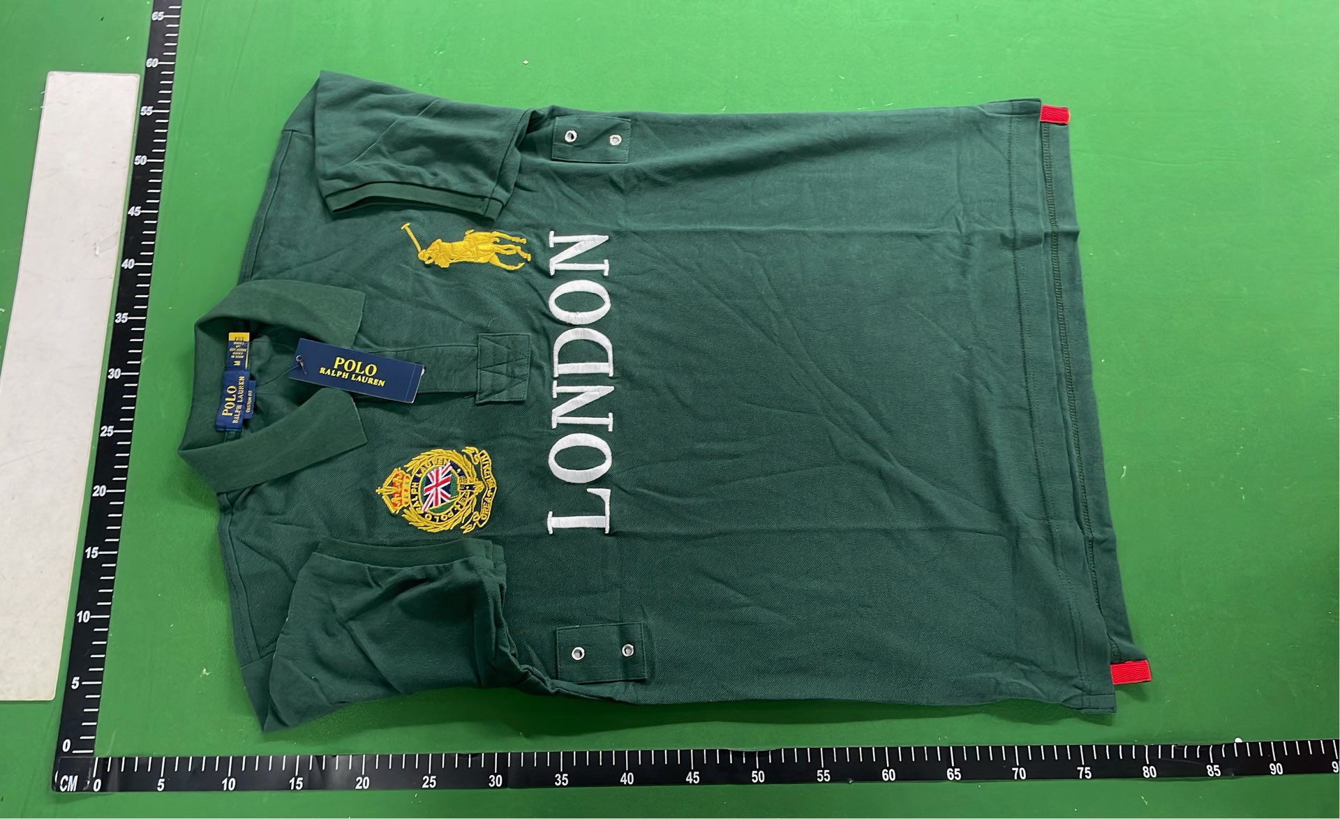 Dubai Polo Shirt with Big Pony Logo and UAE Crest