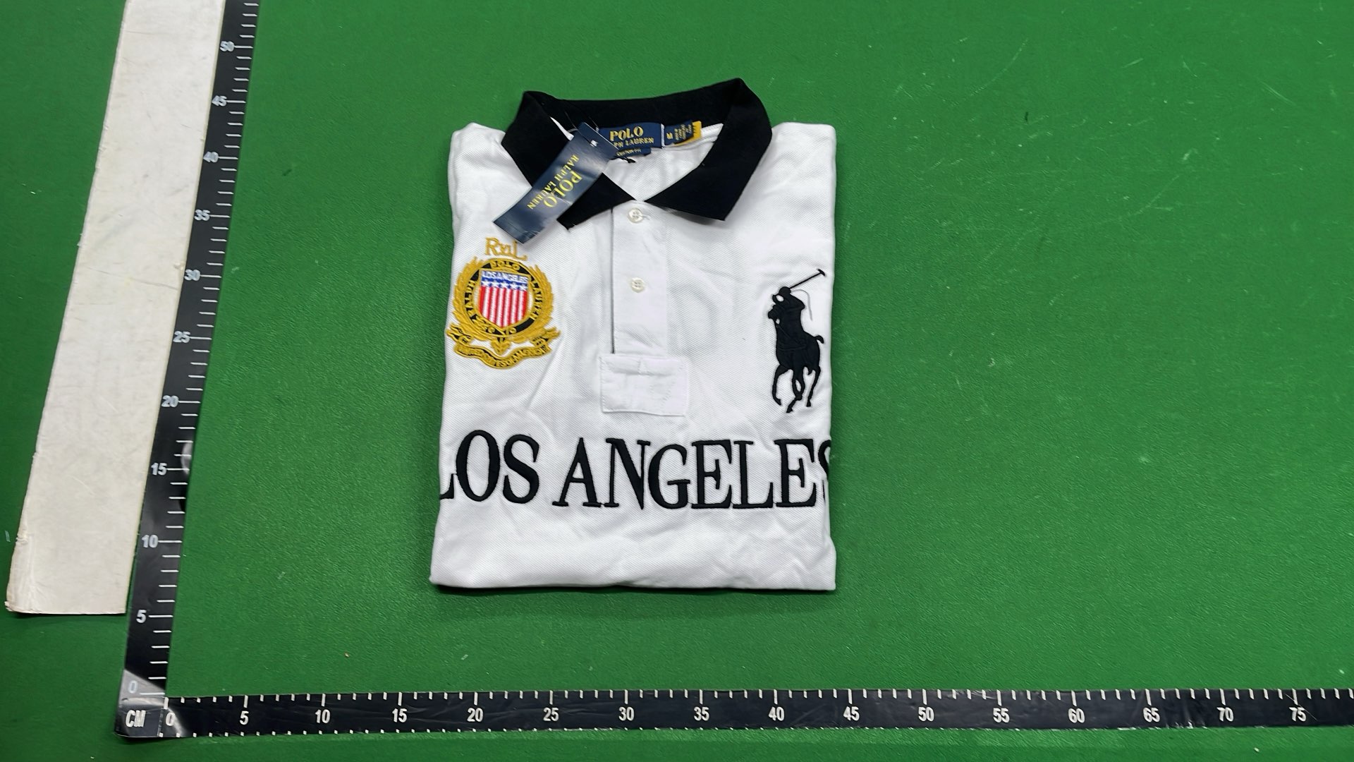 Dubai Polo Shirt with Big Pony Logo and UAE Crest