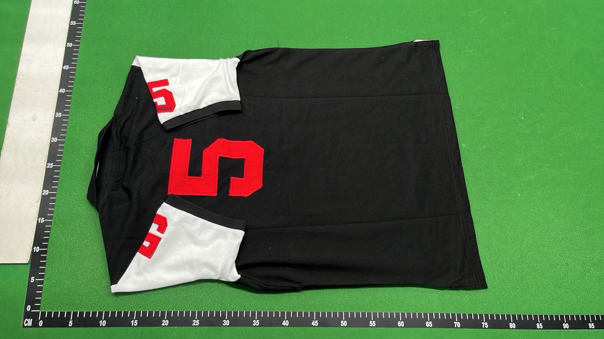 Chicago Polo Shirt Black with Big Pony Logo