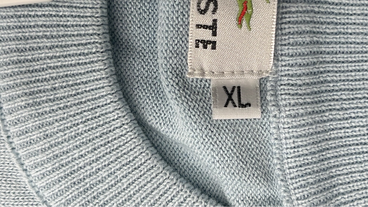 Red Crewneck Sweater with Logo Embroidery