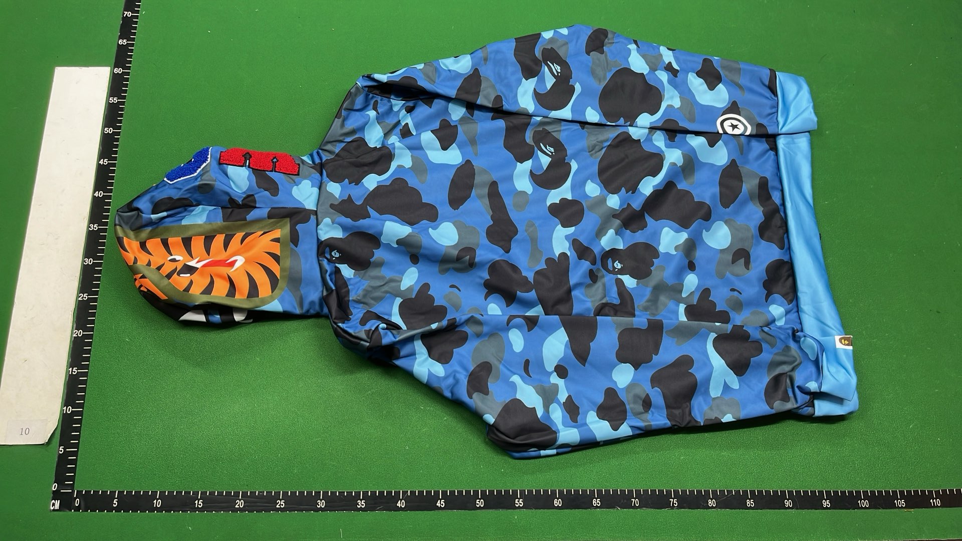 BAPE Shark Hoodie Camouflage Zip-Up Sweatshirt