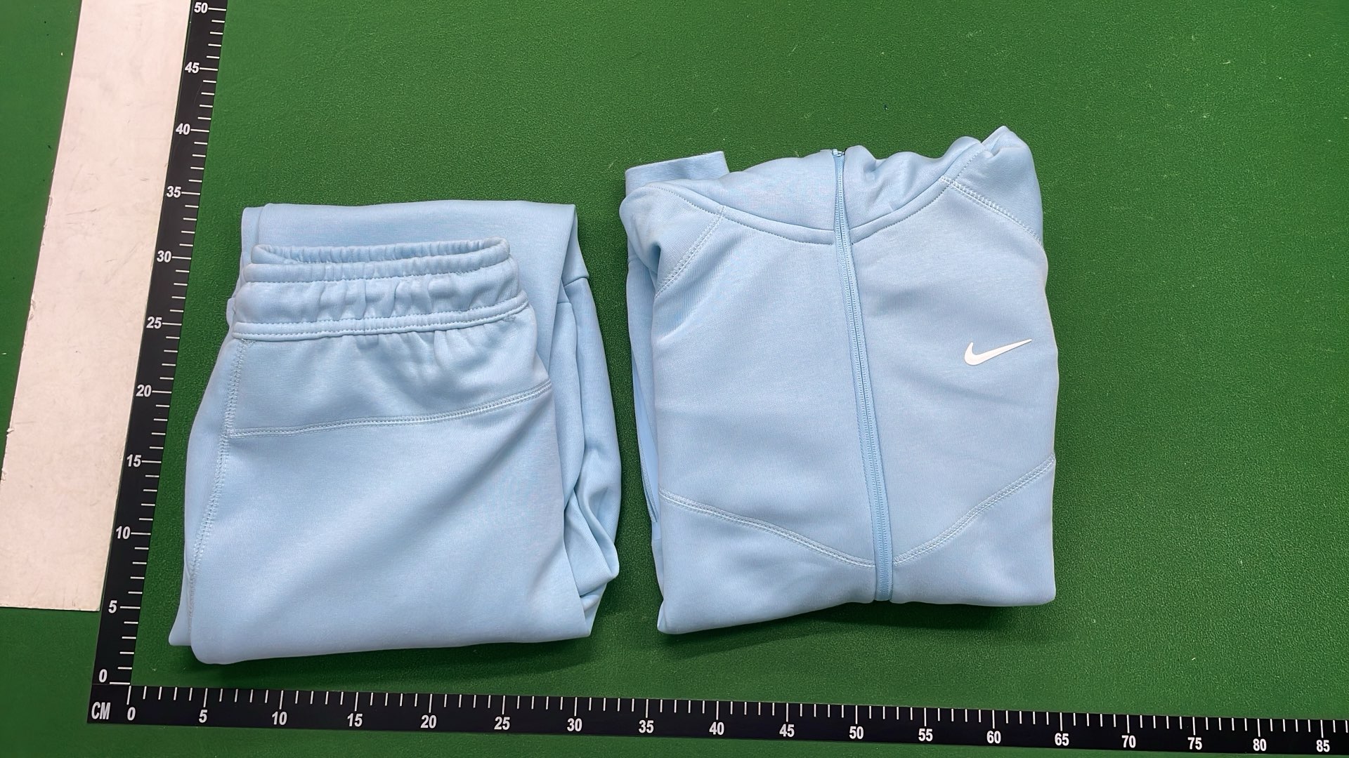 Nike Black Hoodie and Pants Set with Gold Logo