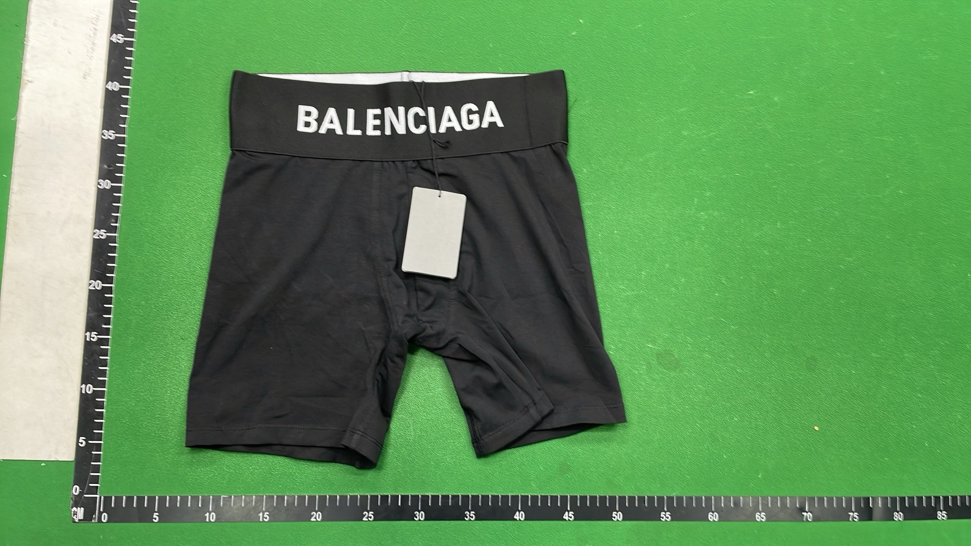 Balenciaga Black Logo Underwear for Men