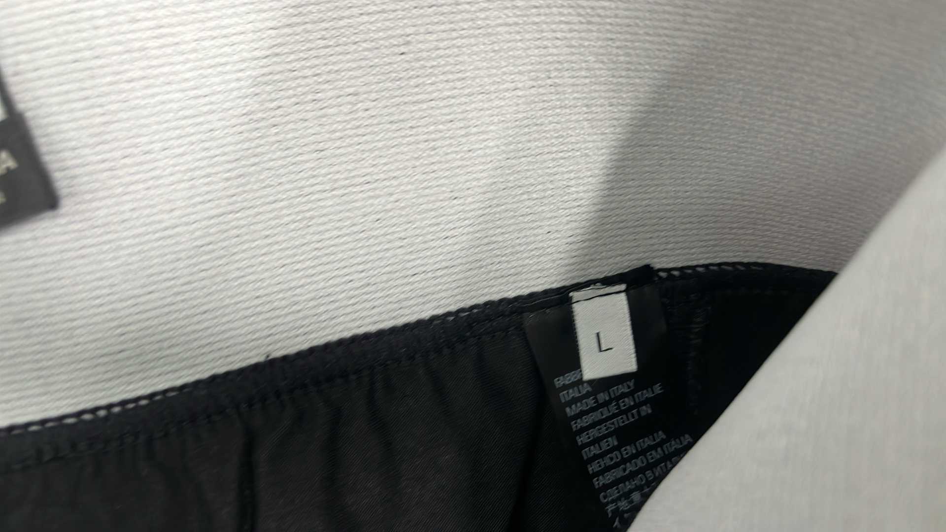 Balenciaga Black Logo Underwear for Men