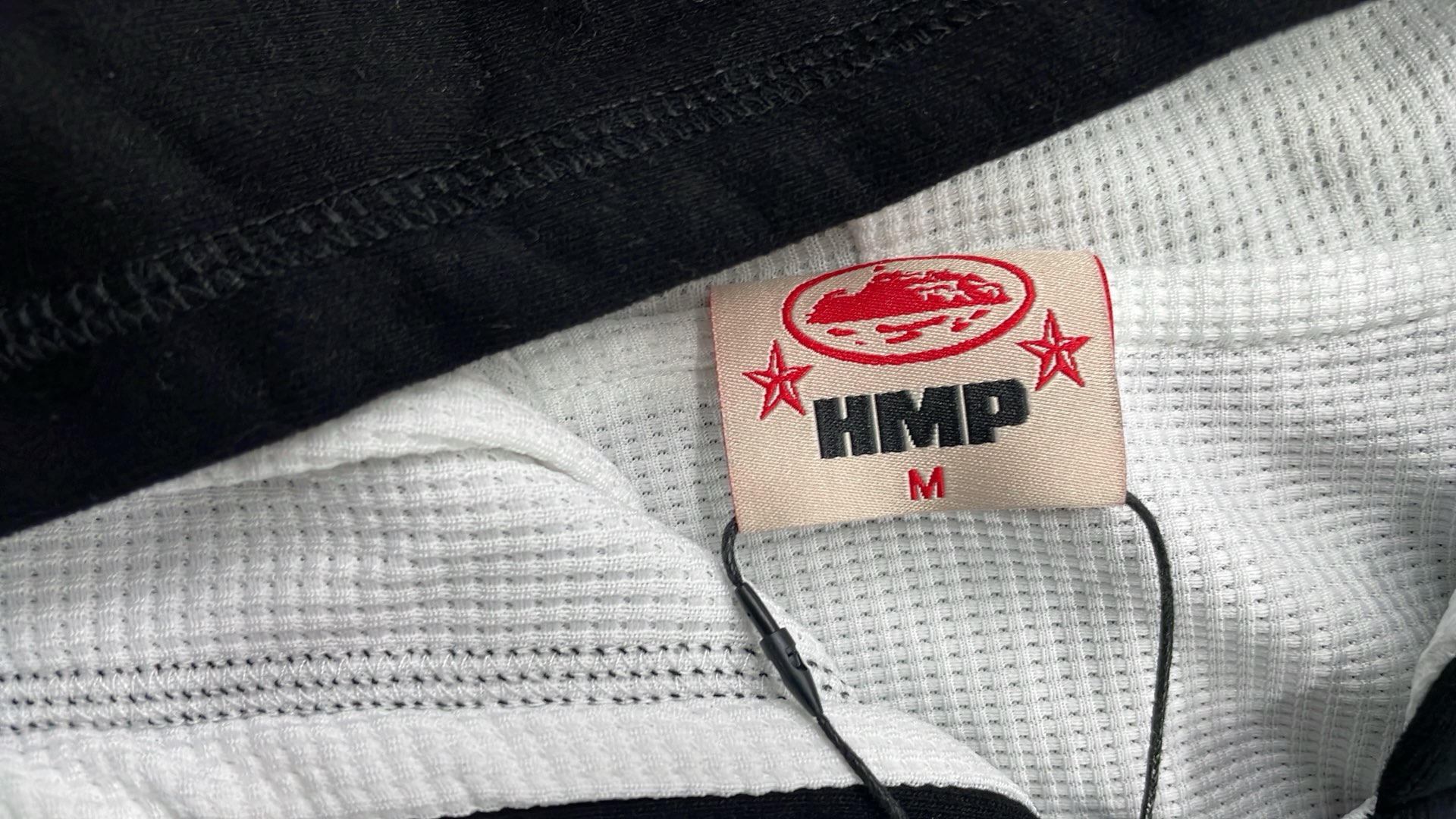 Black Zip-Up Hoodie with White Logo - Streetwear Style