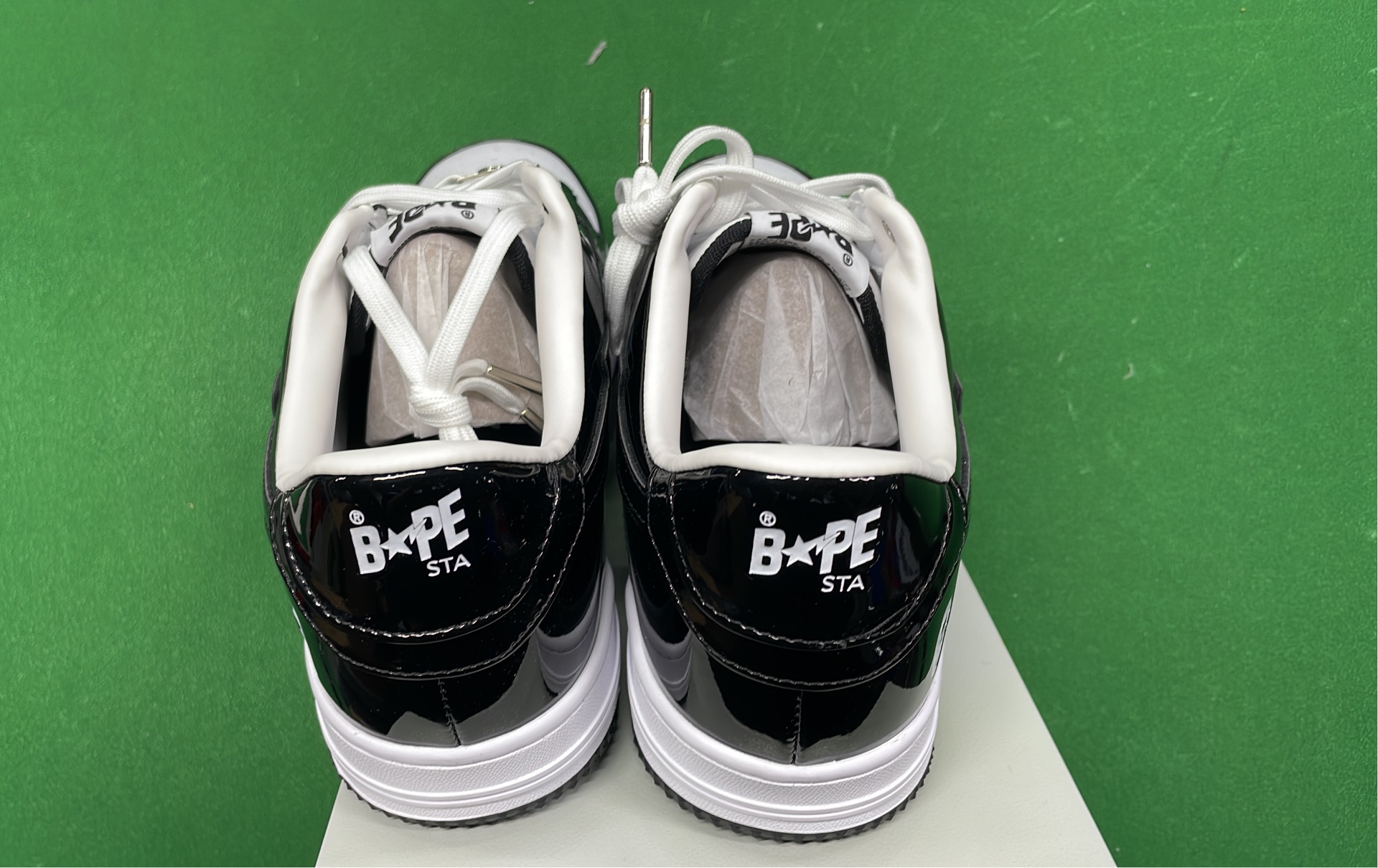 BAPE STA Green White Sneakers Limited Edition