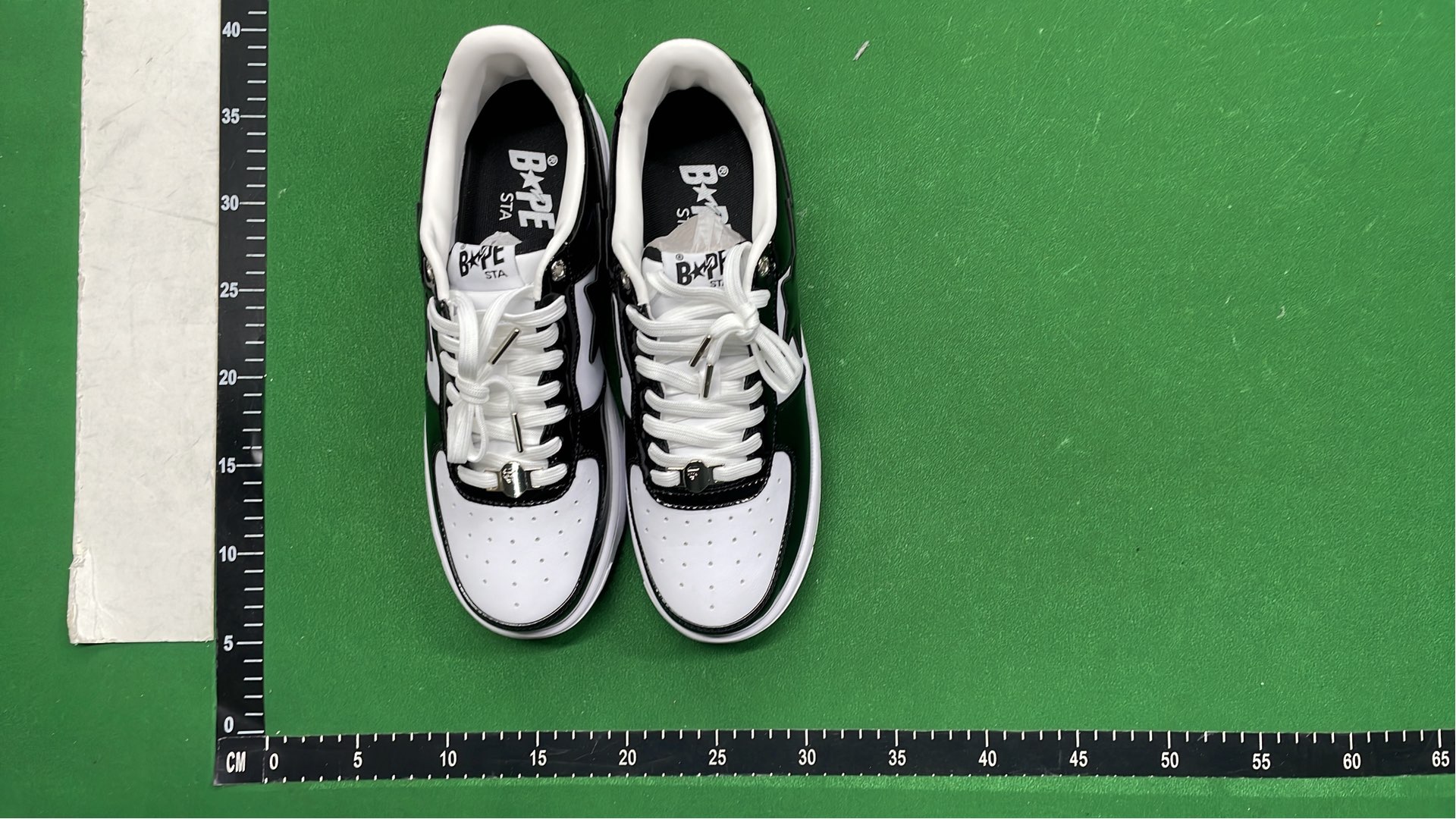 BAPE STA Green White Sneakers Limited Edition
