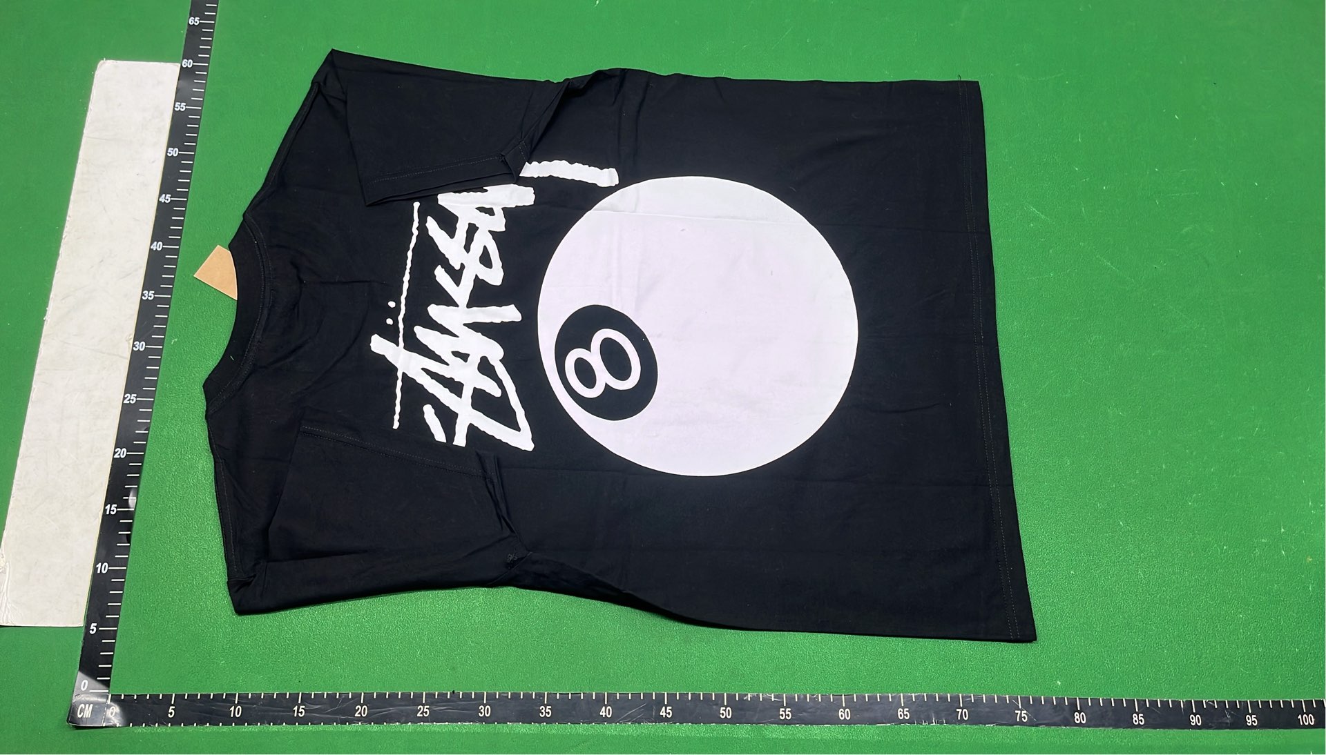 Black and White Abstract Design T-Shirt for Men