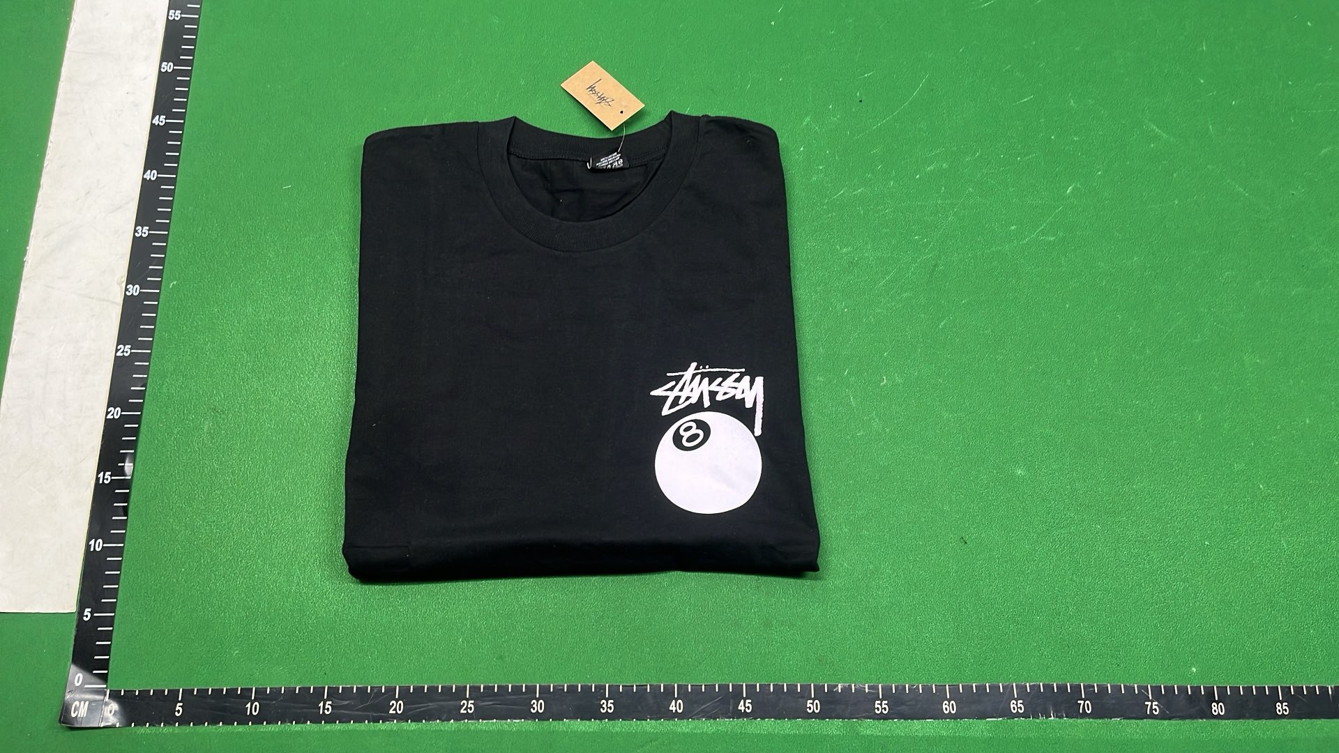 Black and White Abstract Design T-Shirt for Men
