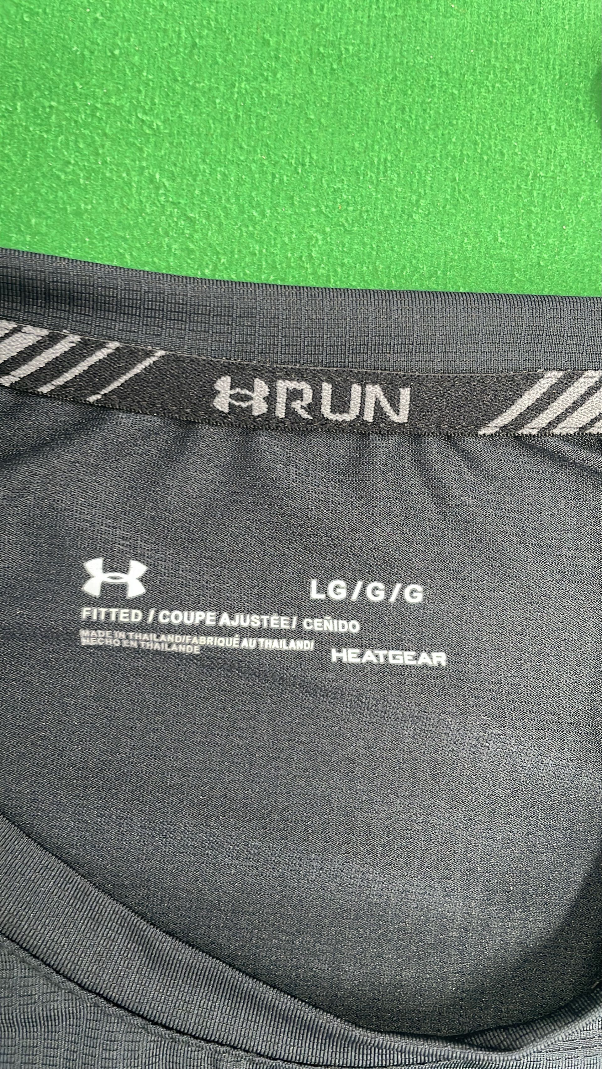 Men's Running T-Shirt with Logo Design - Black Athletic Wear