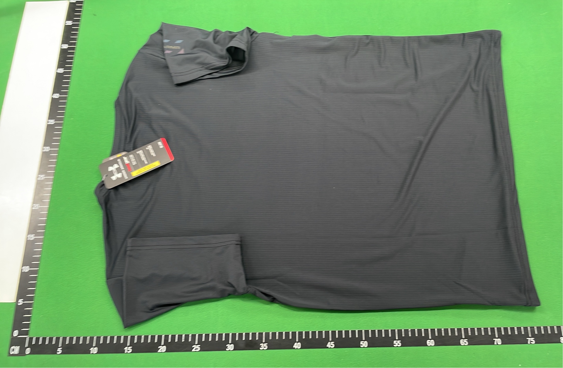 Men's Running T-Shirt with Logo Design - Black Athletic Wear