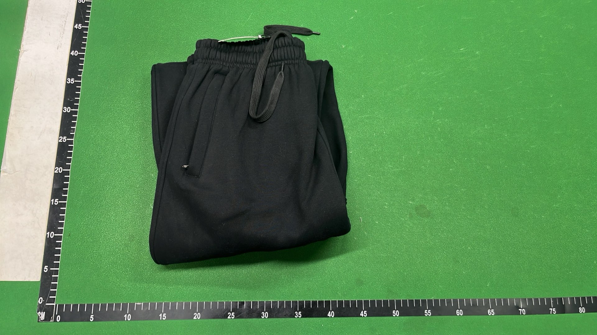 Black Hugo Sweatpants with Unique Logo Design