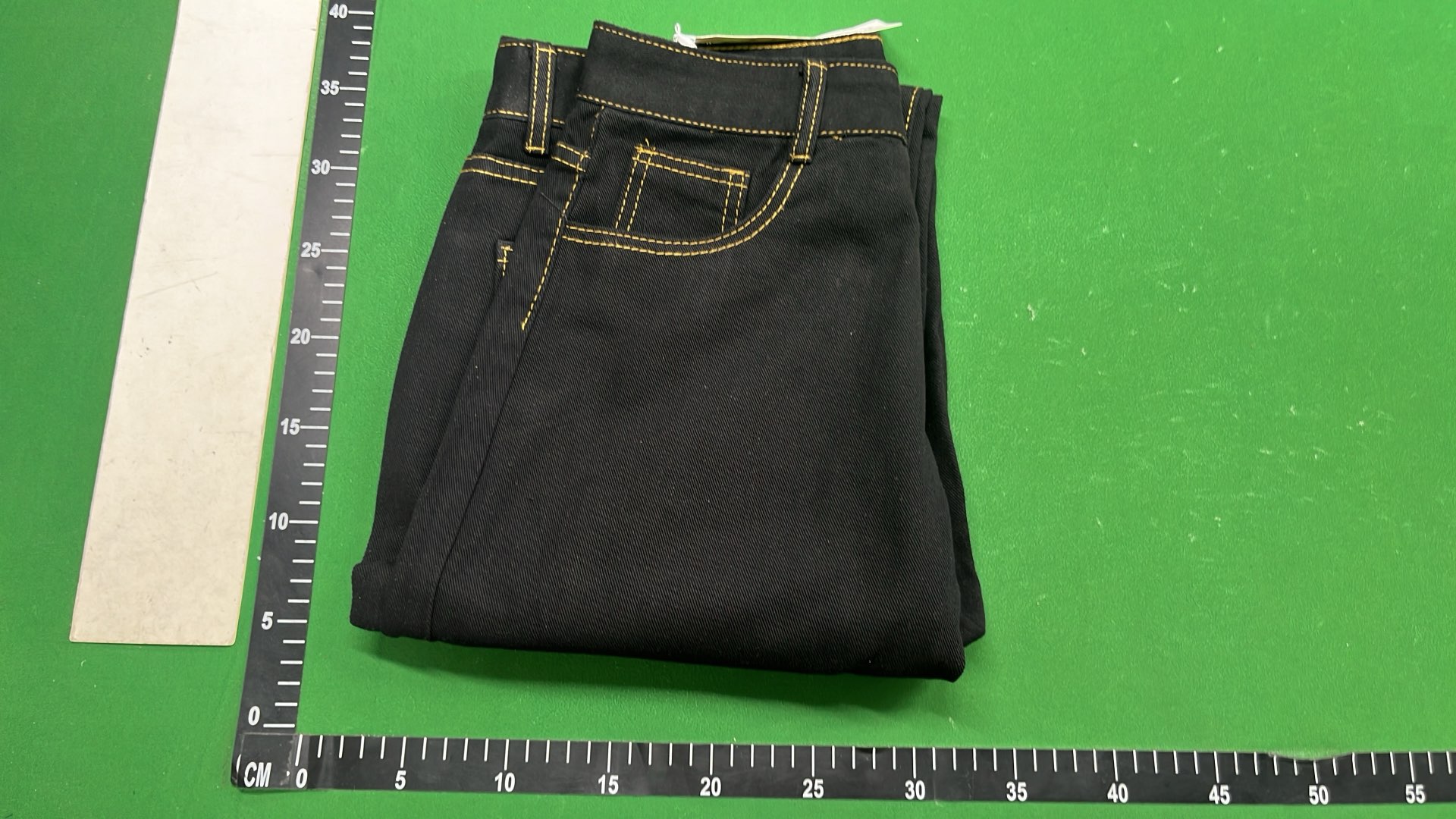 Evisu Denim Pants with Unique Artistic Designs