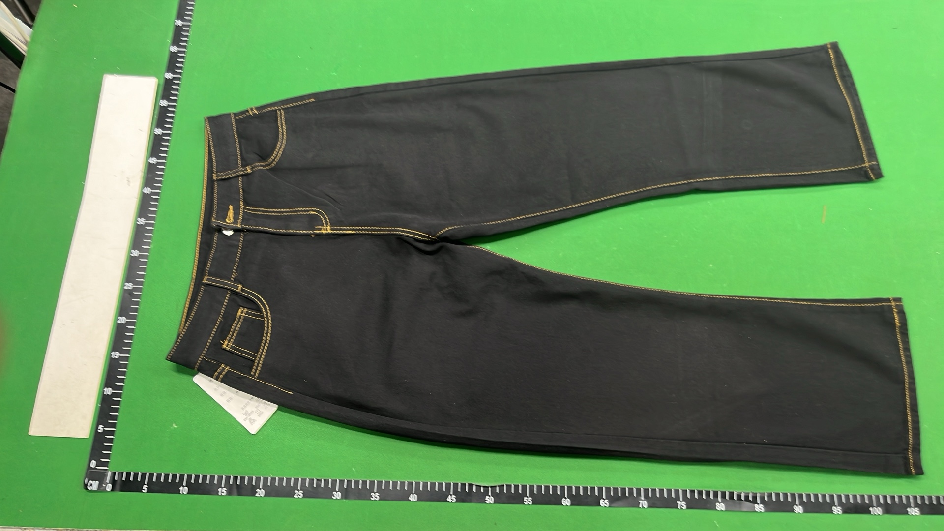 Evisu Denim Pants with Unique Artistic Designs