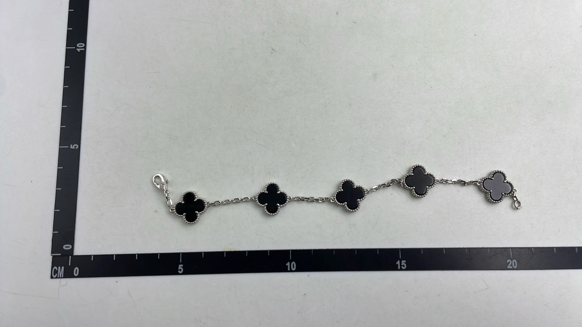 Luxury Gold Chain Bracelets with Colorful Clover Charms