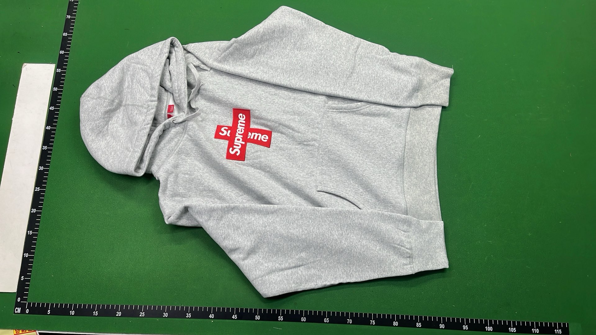 Supreme Black Hoodie with White Logo