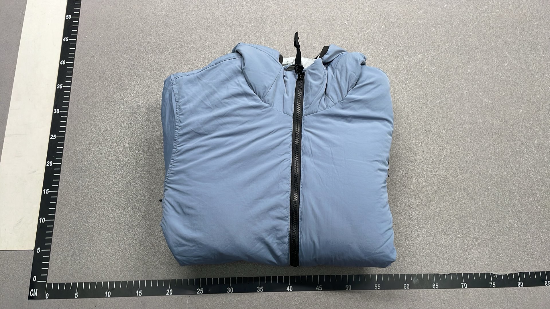 Blue Hooded Jacket with Goggles Design
