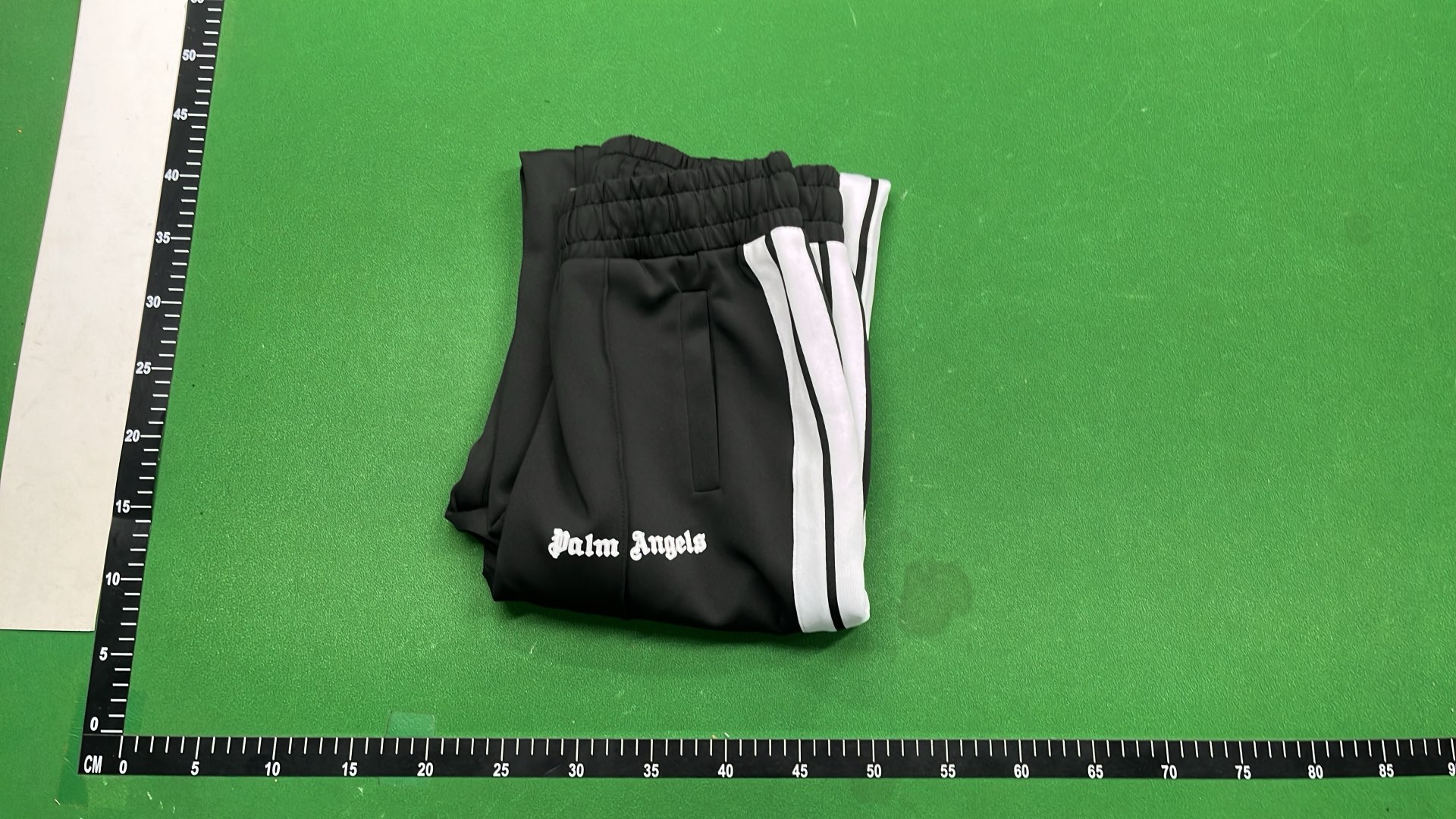 Palm Angels Black Track Jacket and Pants Set