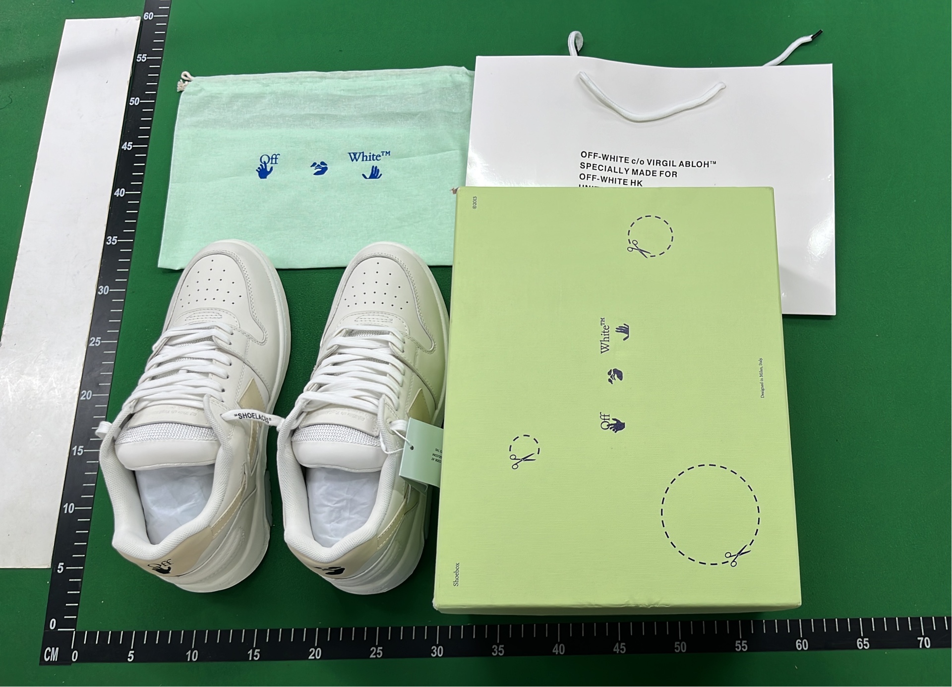 Off-White x Nike Air Jordan 1 Low 'For Walking' Sneakers