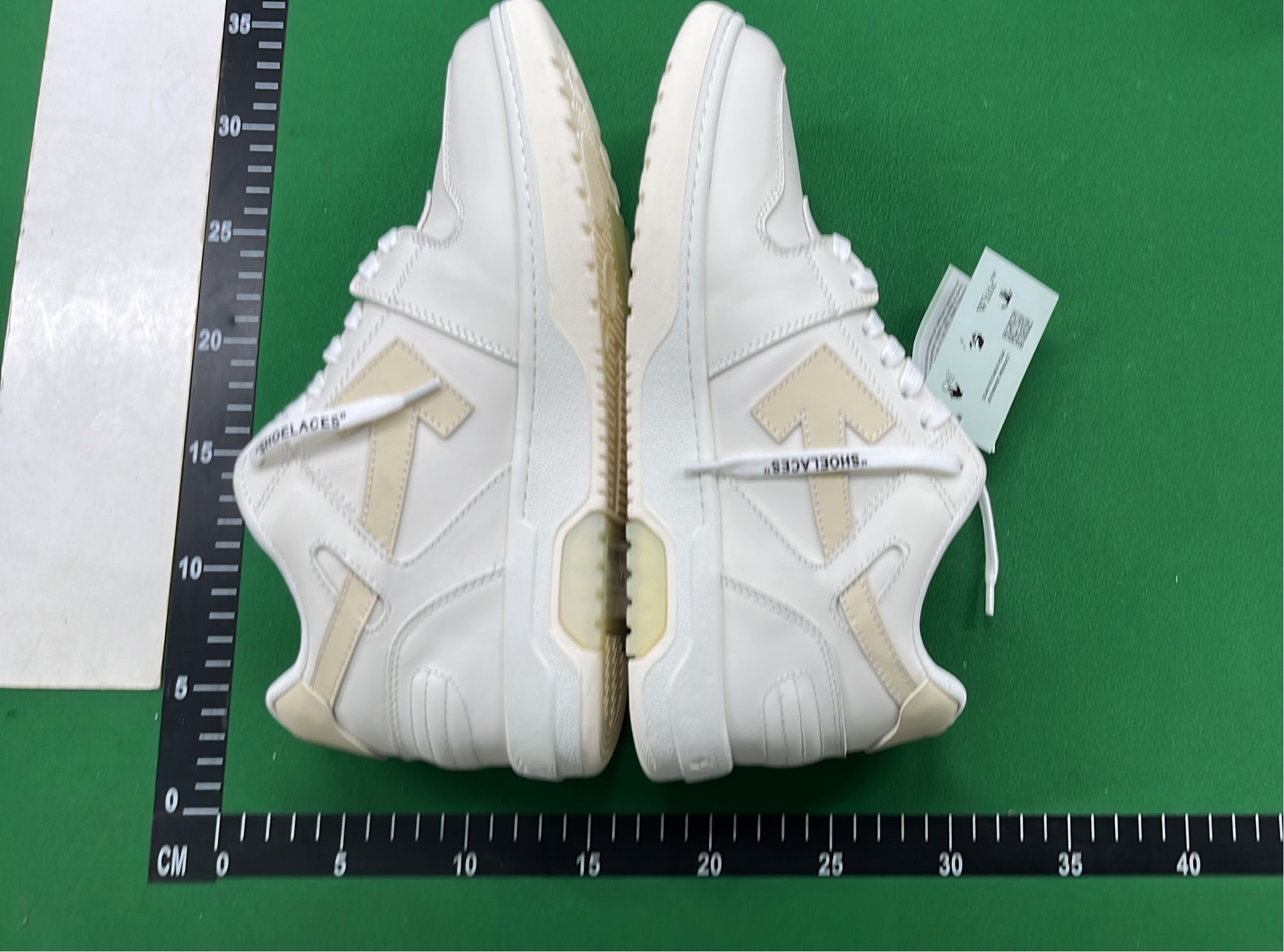 Off-White x Nike Air Jordan 1 Low 'For Walking' Sneakers