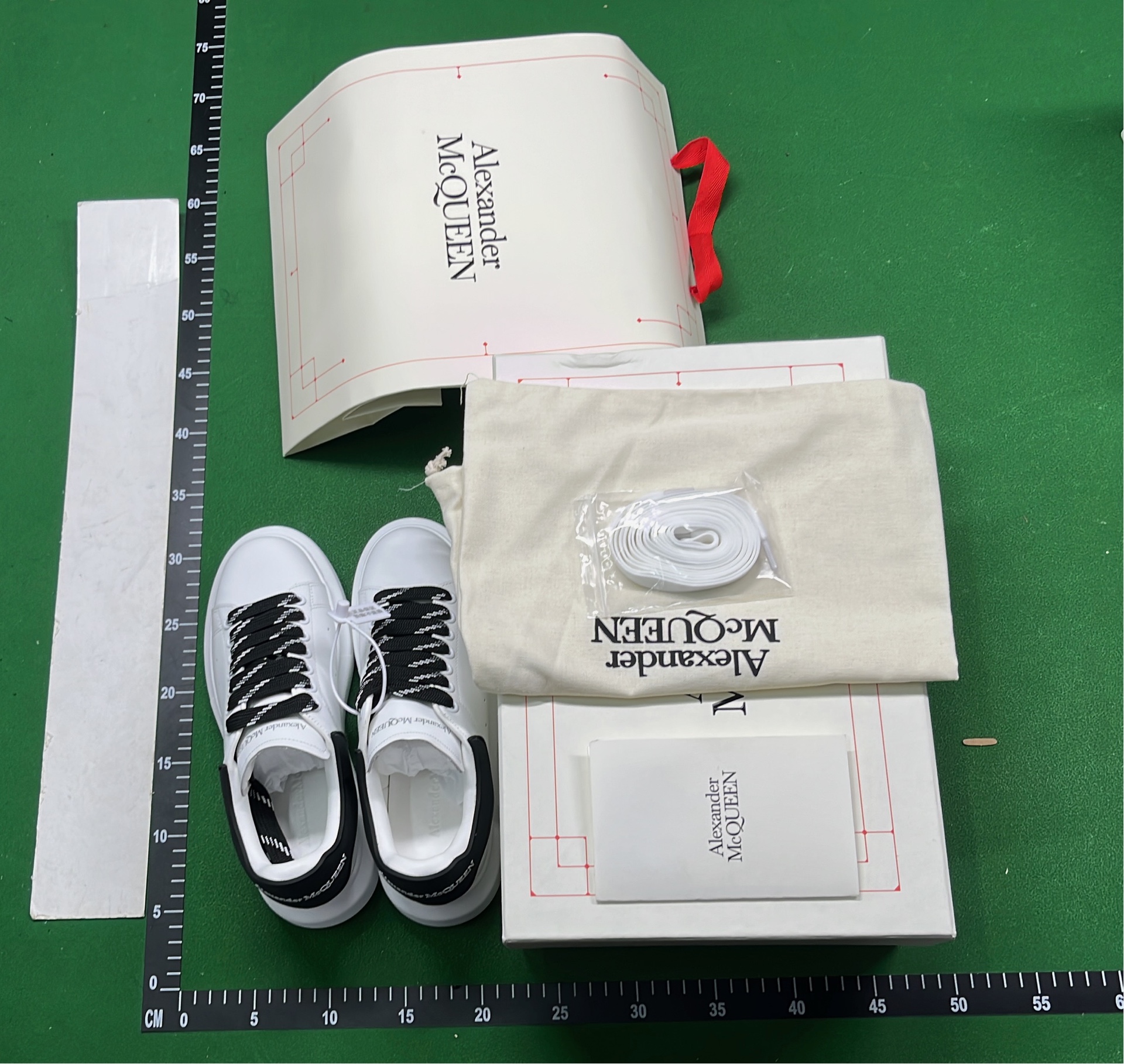 Alexander McQueen White Oversized Sneakers