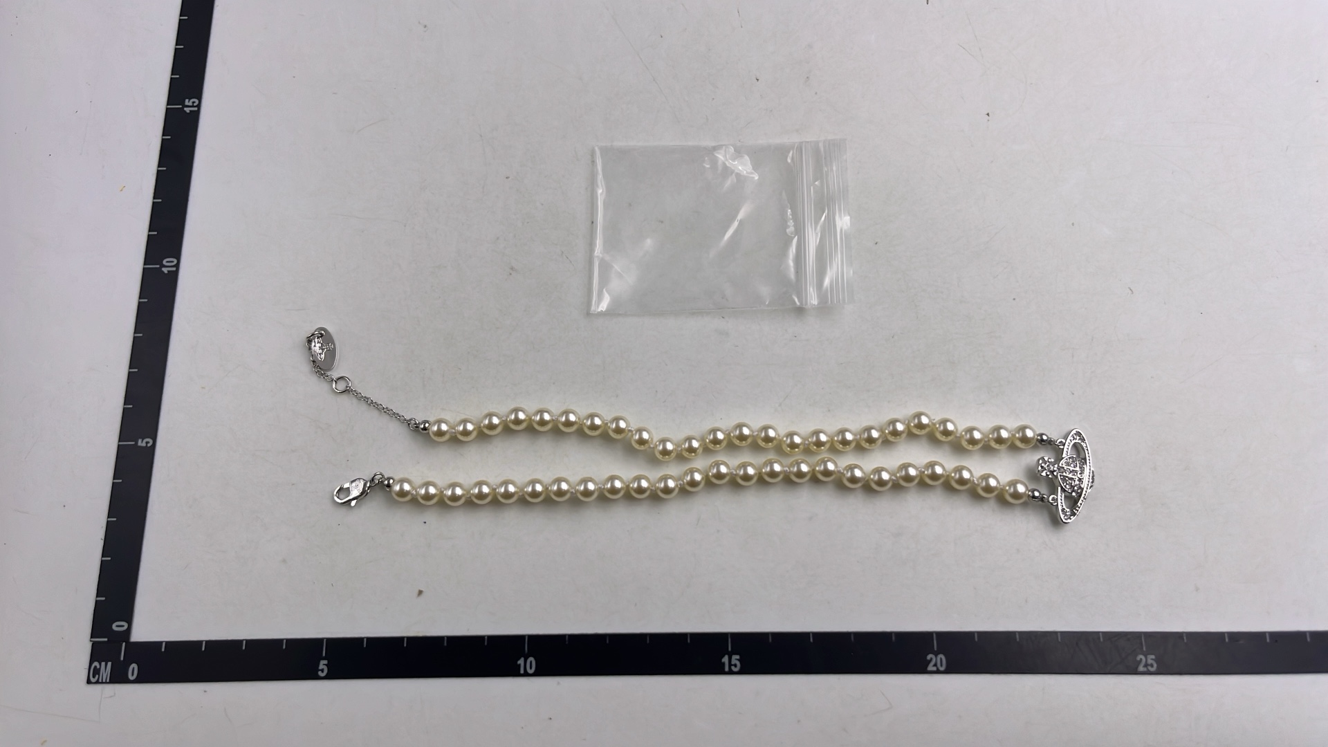 Vivienne Westwood Pearl Necklace with Orb Pendant