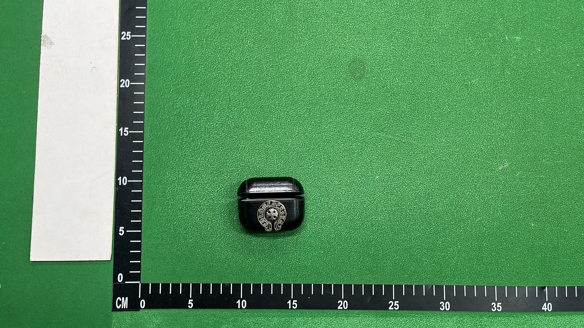COACH Leather AirPods Case with Chain Strap