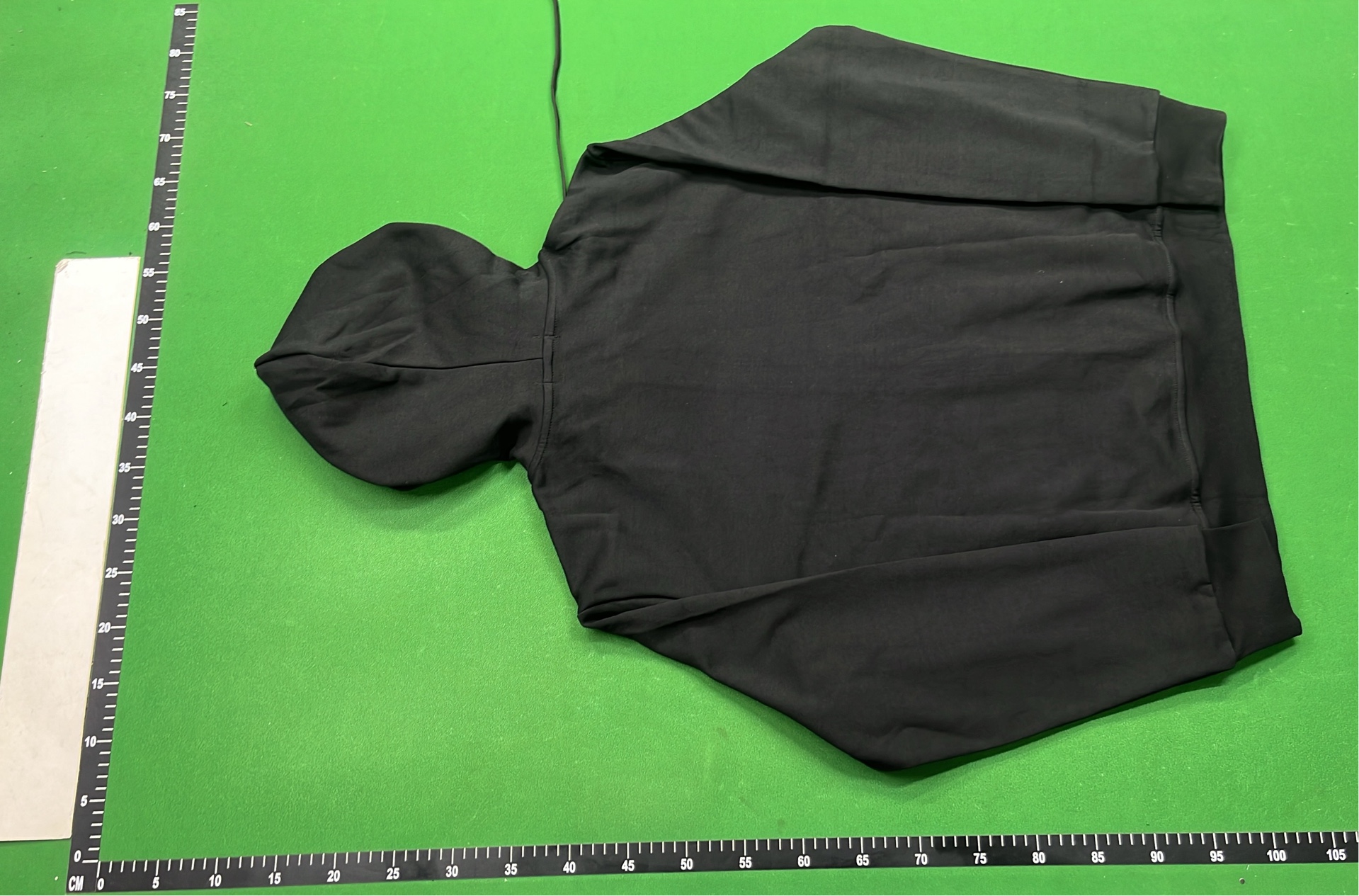 Black Zip-Up Hoodie with Pony Logo - Men's Casual Sweatshirt
