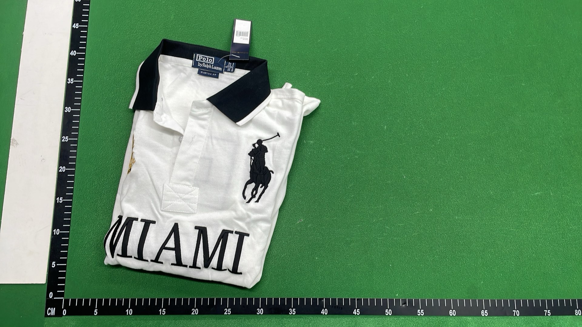 Real Munich Black Polo Shirt with Logo and Number 5