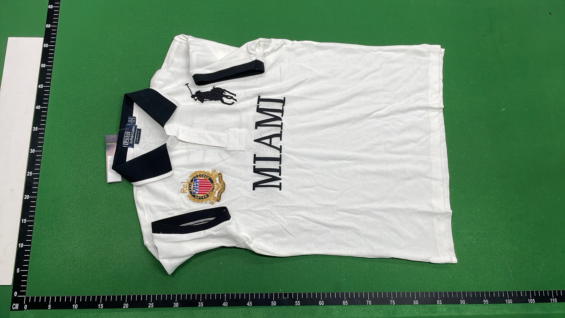 Real Munich Black Polo Shirt with Logo and Number 5