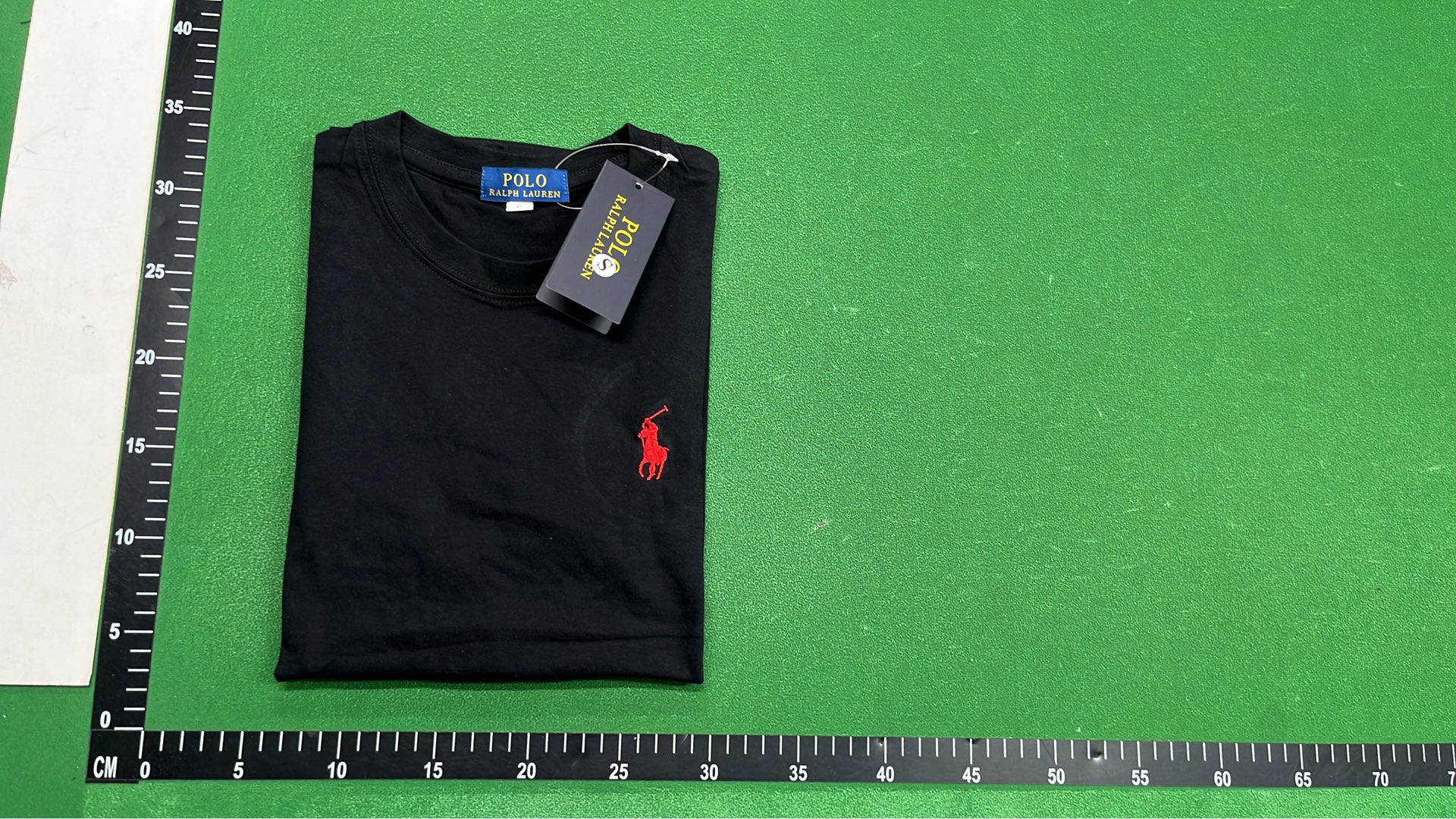 Black Polo Ralph Lauren T-Shirt with Small Logo
