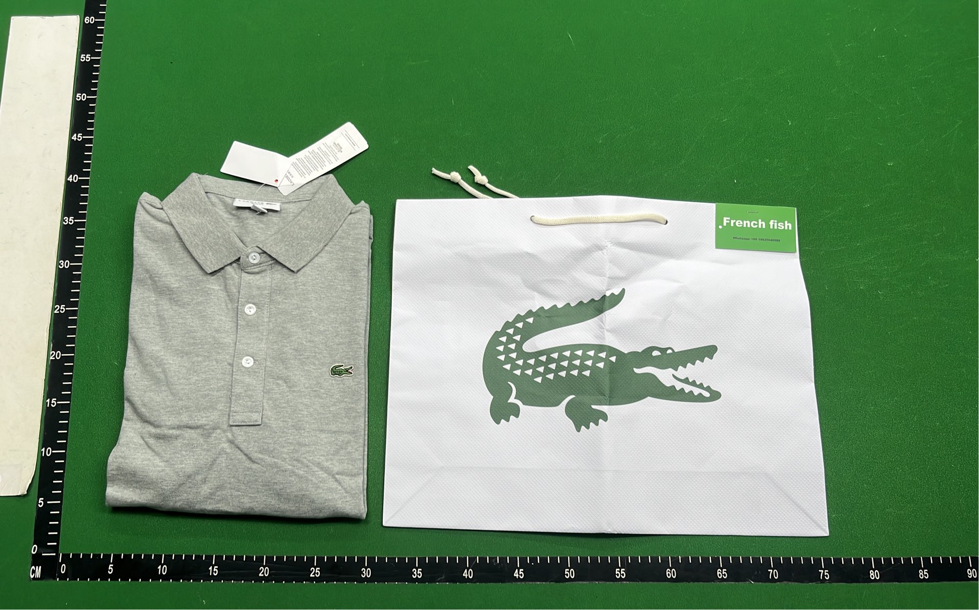 Lacoste Men's Navy Long Sleeve Polo Shirt with Crocodile Logo