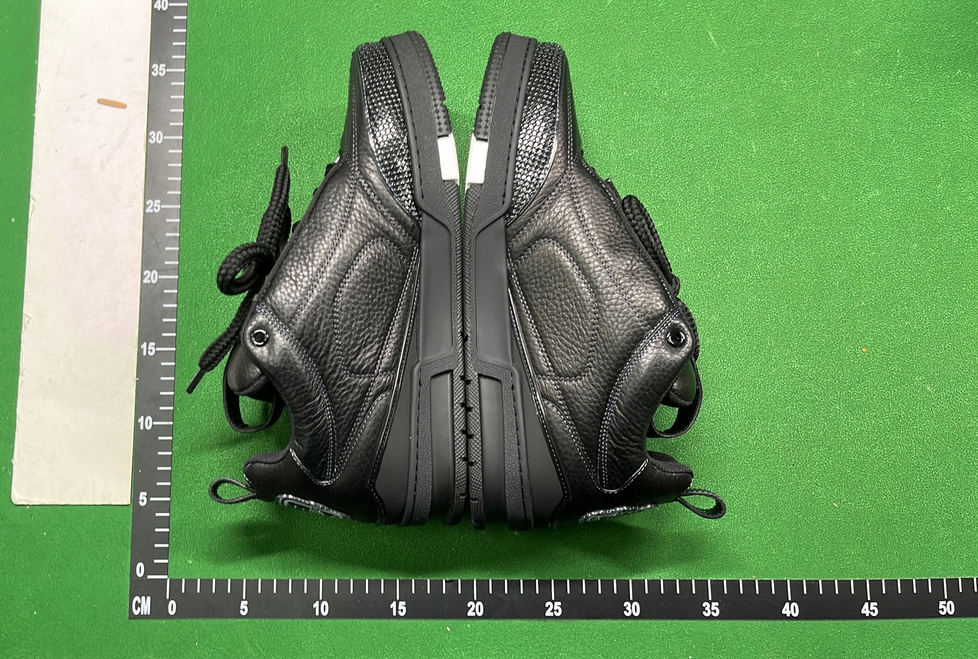 MoMo Kick Black Mesh Sneakers with White Flower Logo