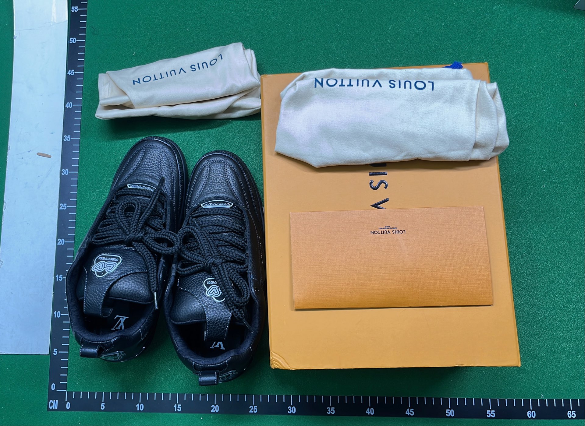MoMo Kick Black Mesh Sneakers with White Flower Logo